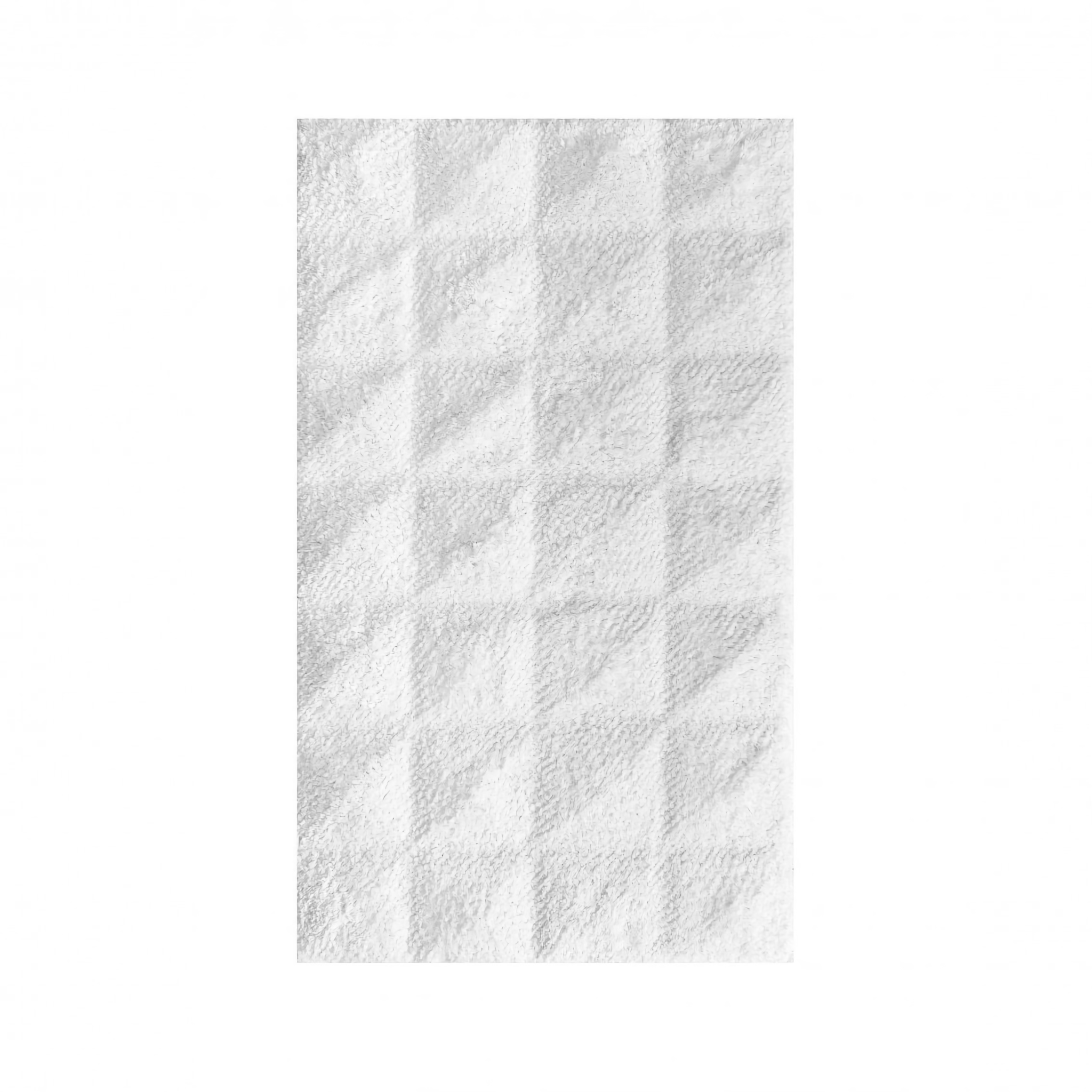 Graccioza Diamonds Bath Rug - White