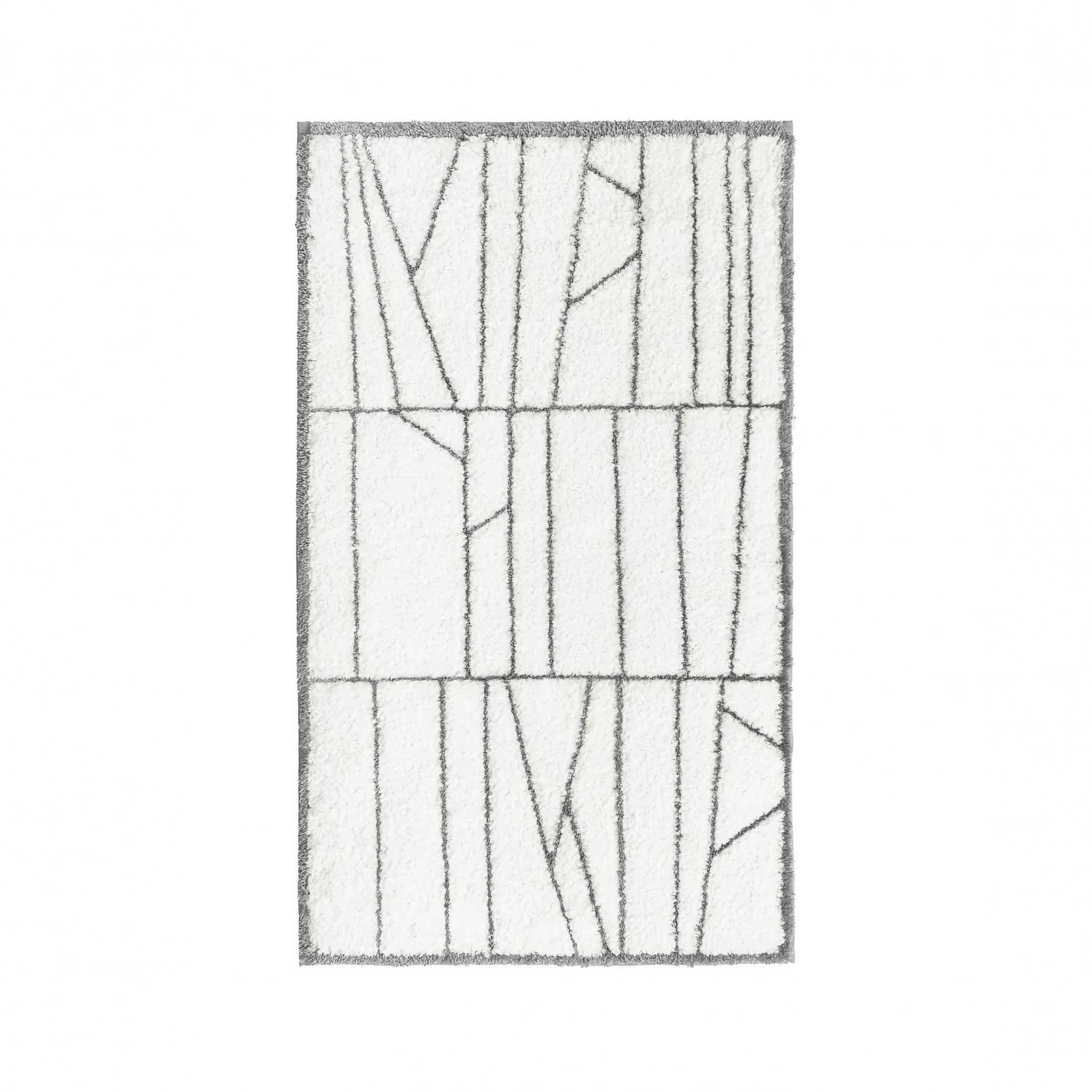 Graccioza Modest Bath Rug - Silver