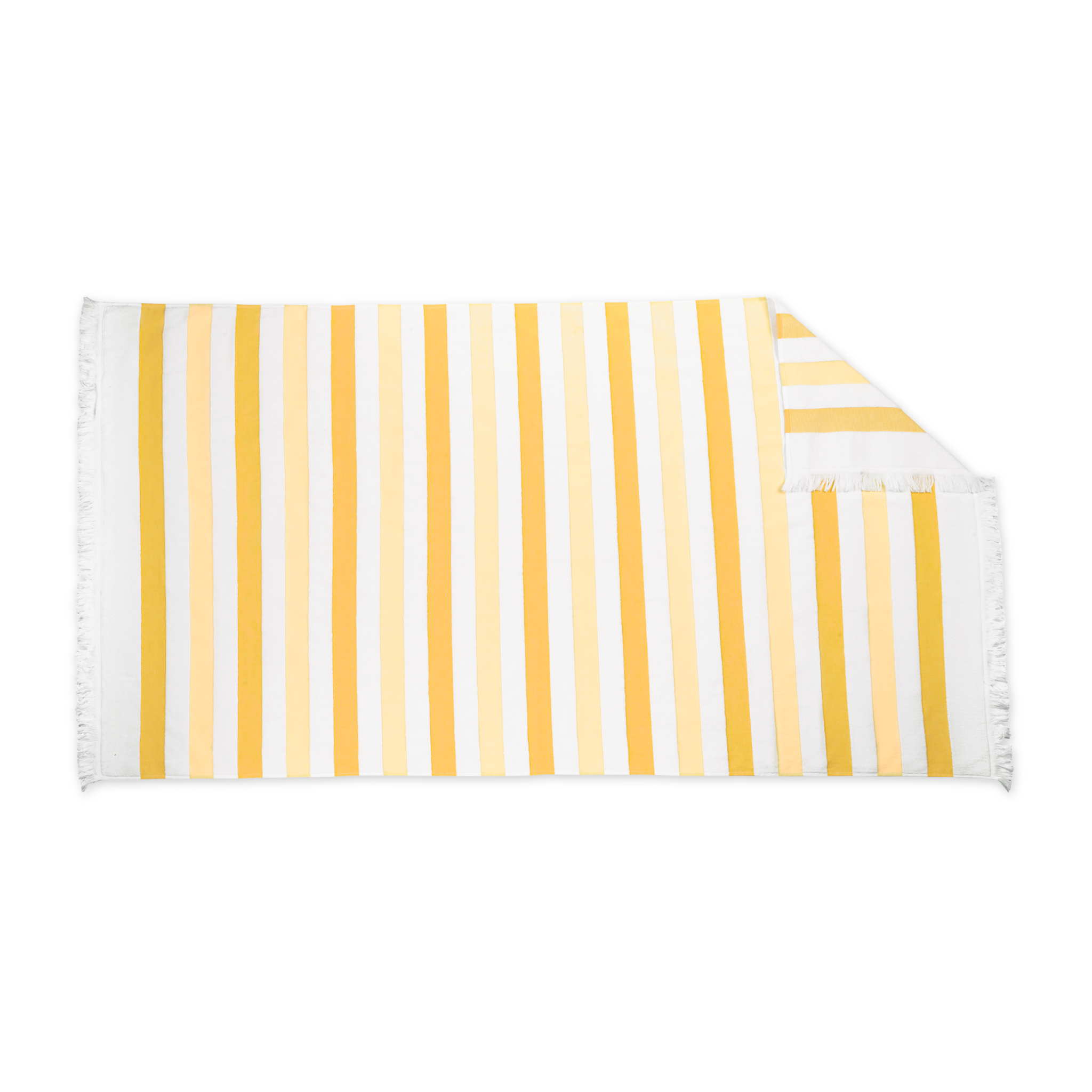 Matouk Amado Pool and Beach Towels - Canary Stripe