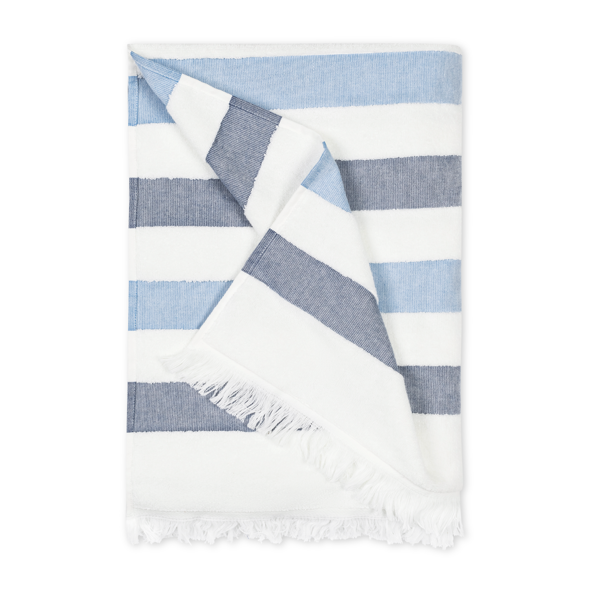 Matouk Amado Pool and Beach Towels - Sailor Stripe