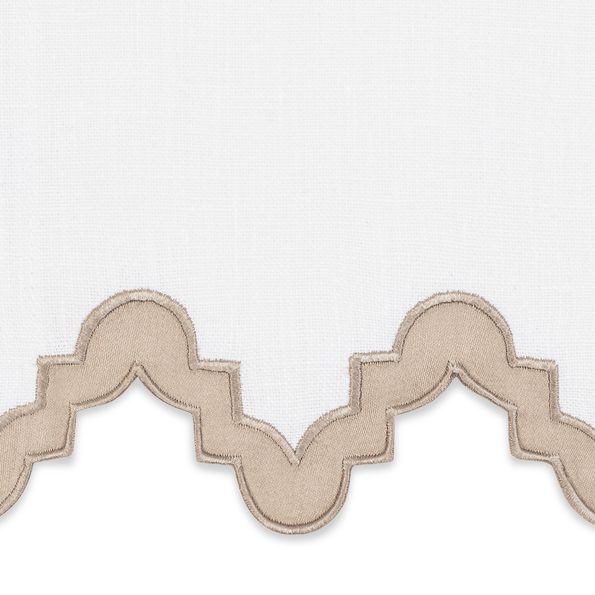 Matouk Aziza Guest Towels - Khaki