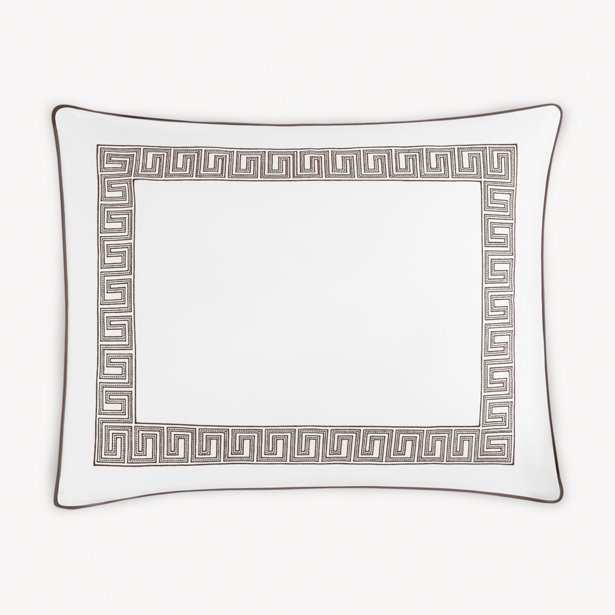 Matouk Schumacher Ophelia Pique Bedding - Mocha