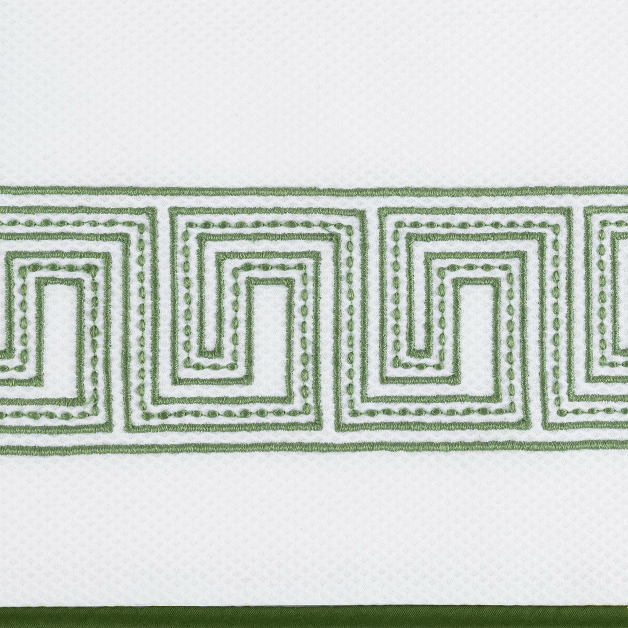 Matouk Schumacher Ophelia Pique Bedding - Clover