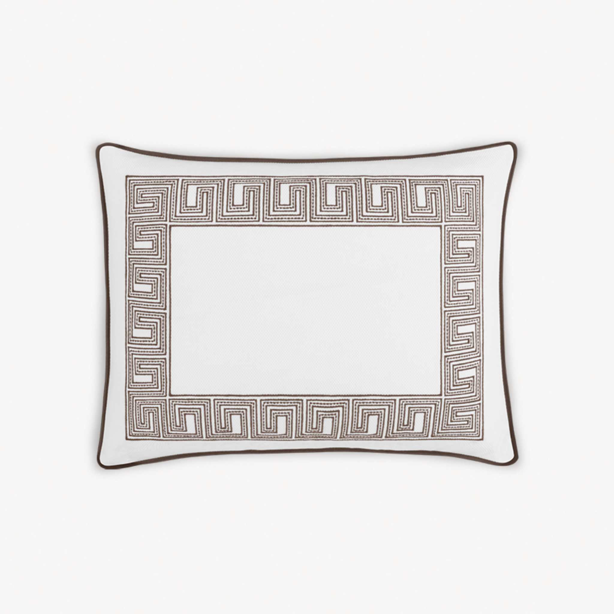 Matouk Schumacher Ophelia Pique Bedding - Mocha