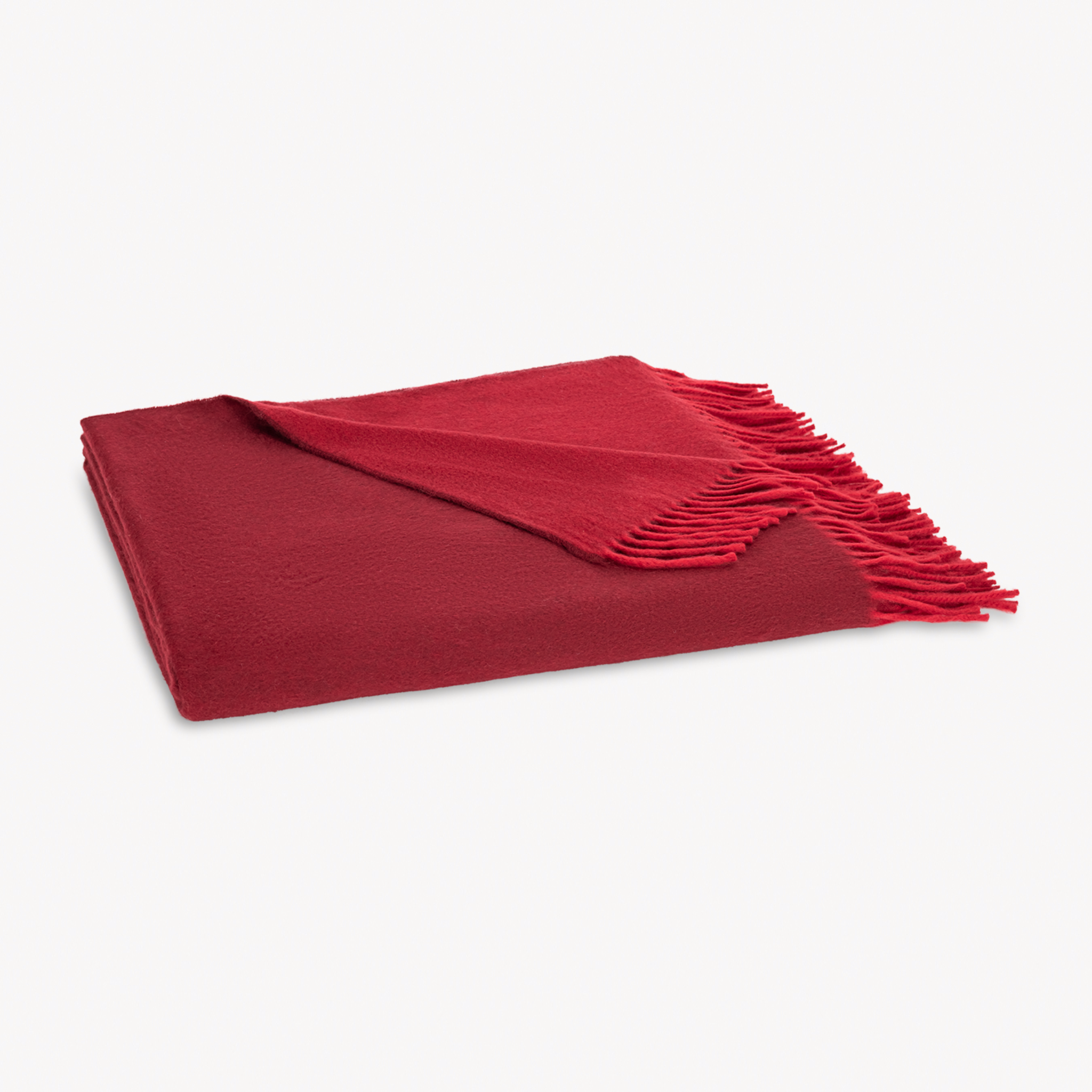 Matouk Paley Throw - Crimson/Scarlet