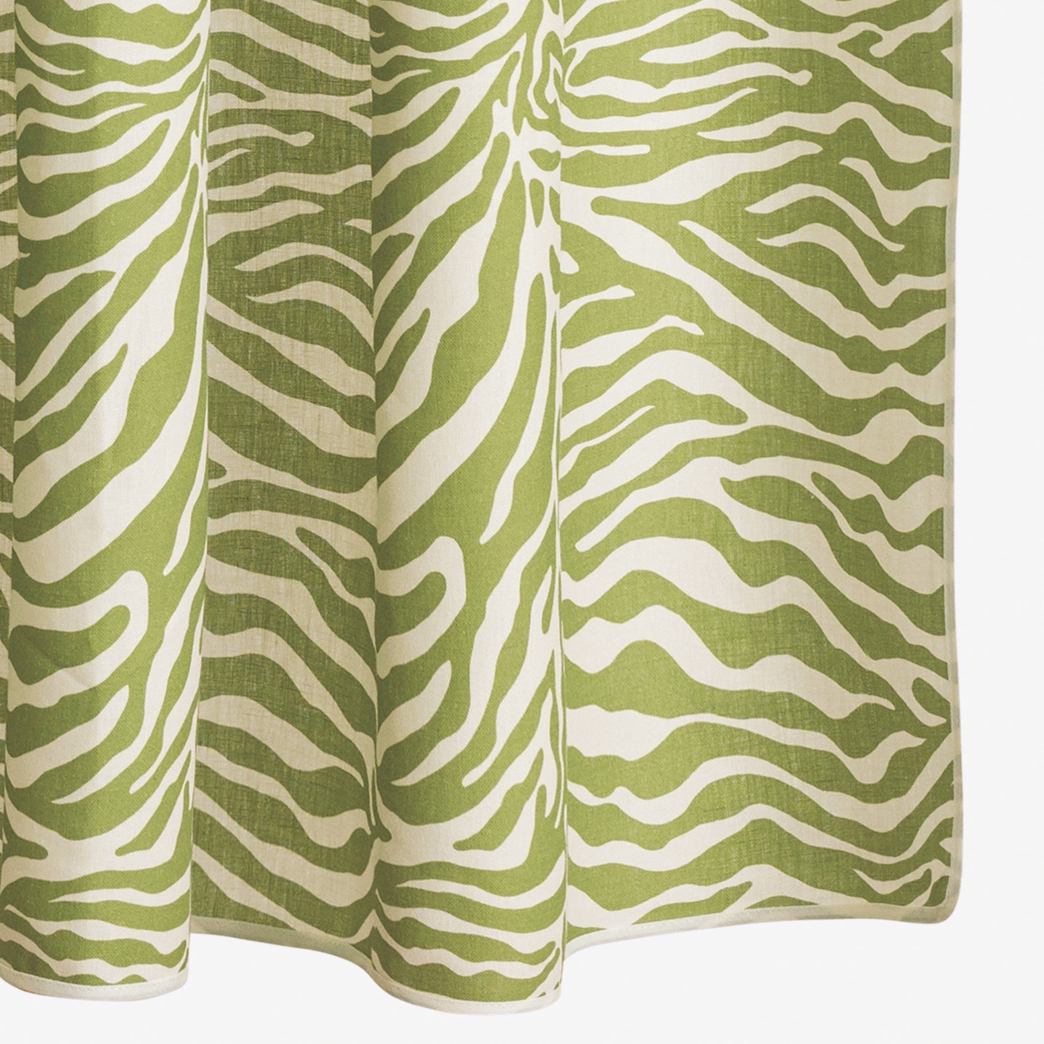Matouk Schumacher Regine Shower Curtain - Grass