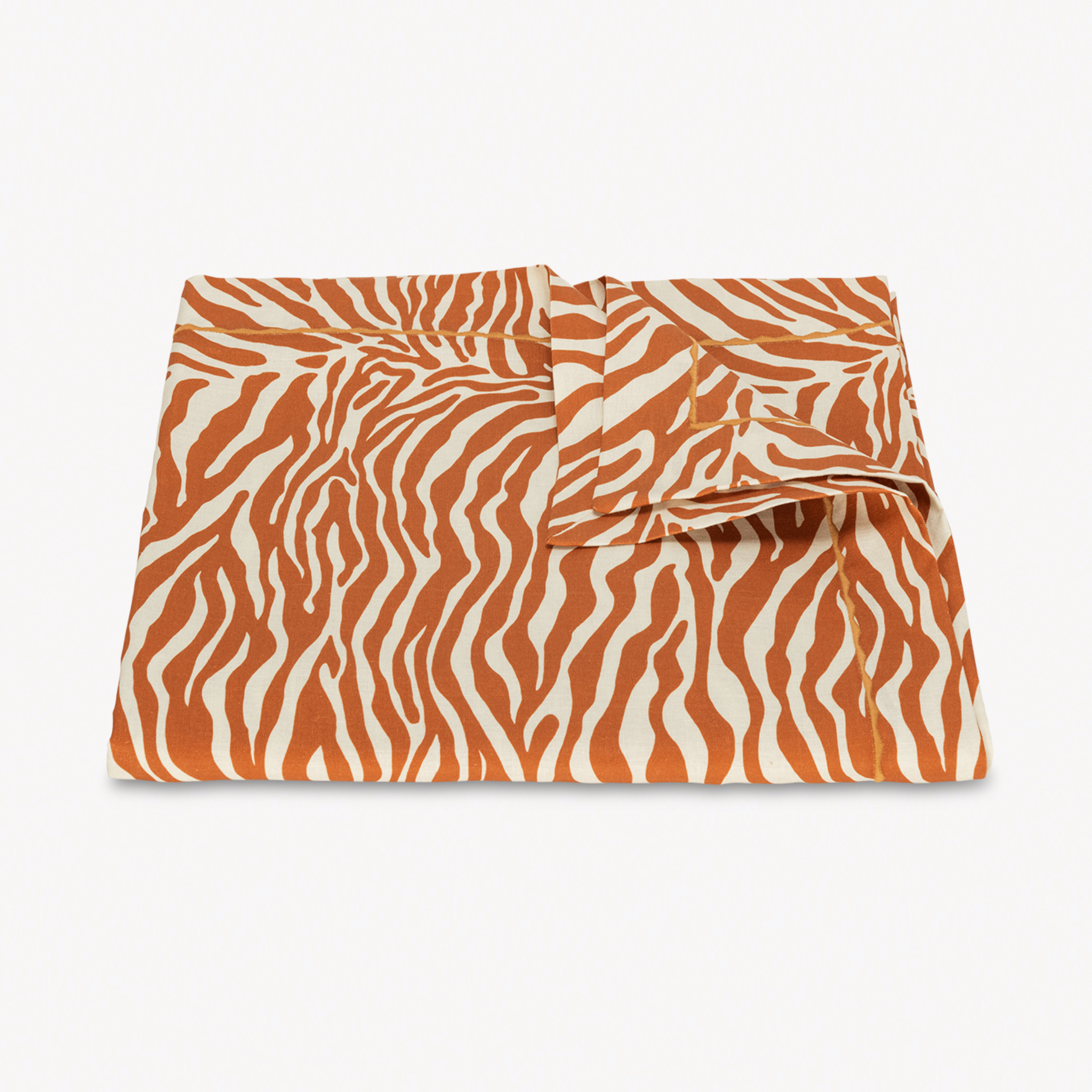 Matouk Schumacher Regine Table Linens - Persimmon
