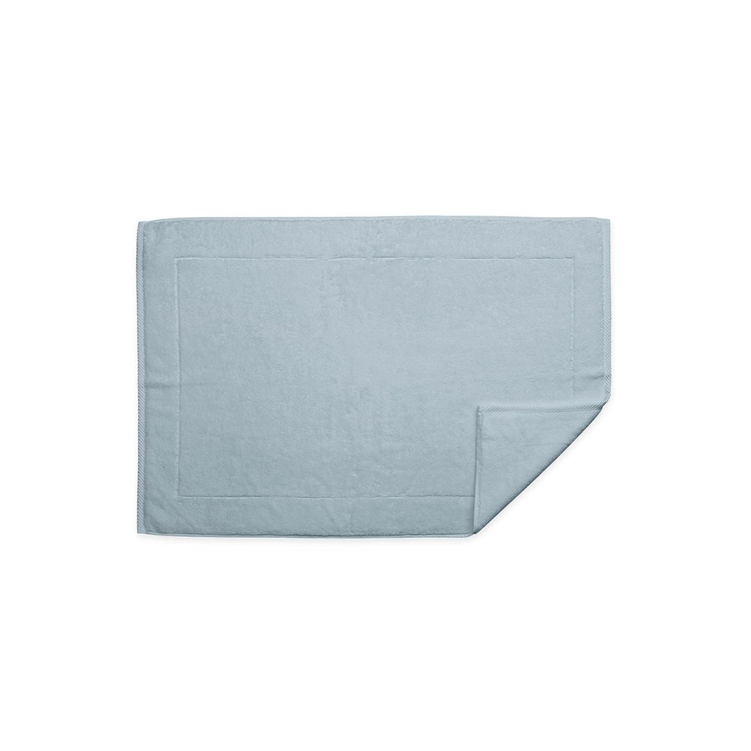 Matouk Milagro Bath Towels and Mats - Hazy Blue