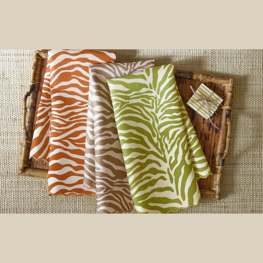 Matouk Regine Guest Towels - Persimmon