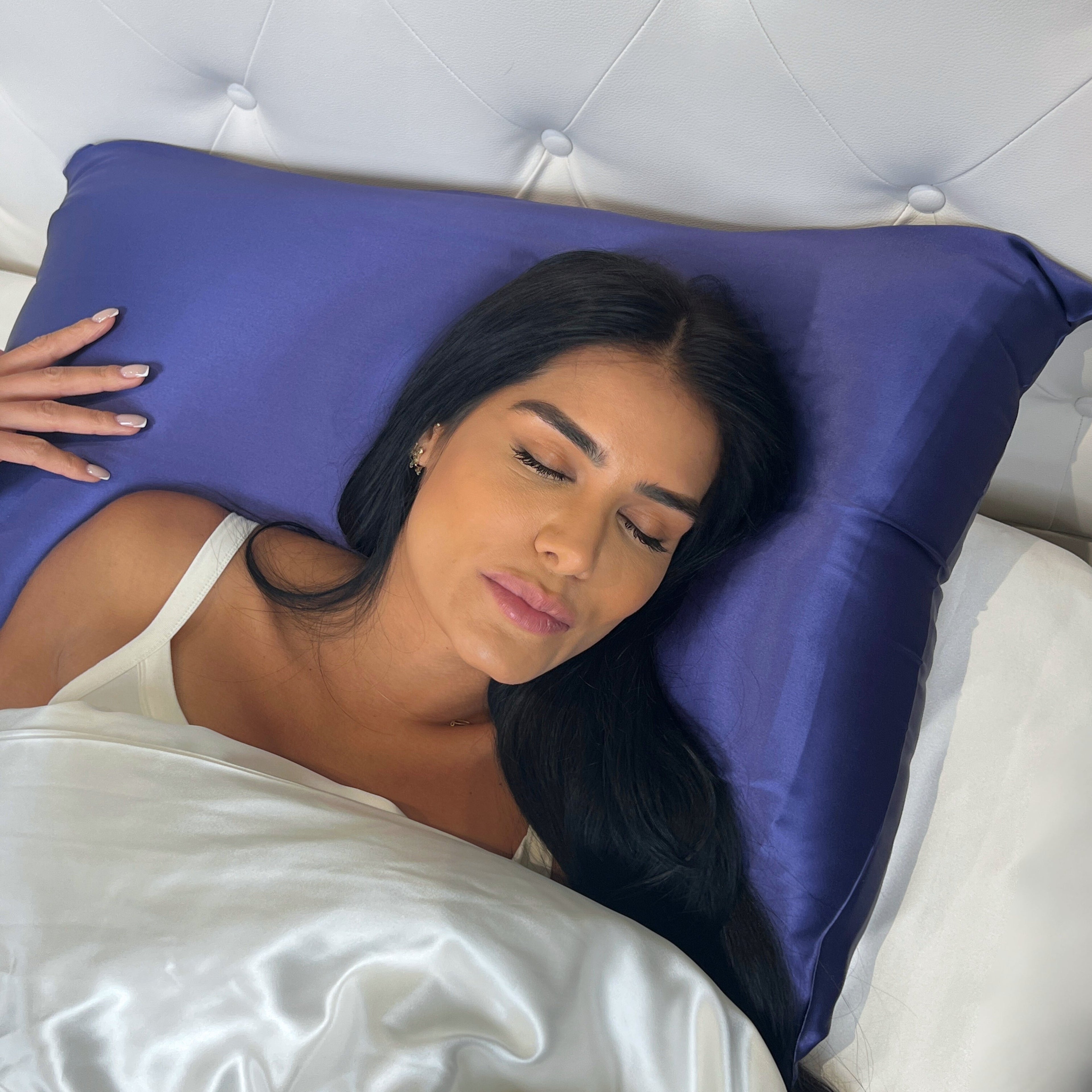 Mulberry Park Silks Luxury 19 Momme Pure Silk Pillowcase with Zipper - Dusk