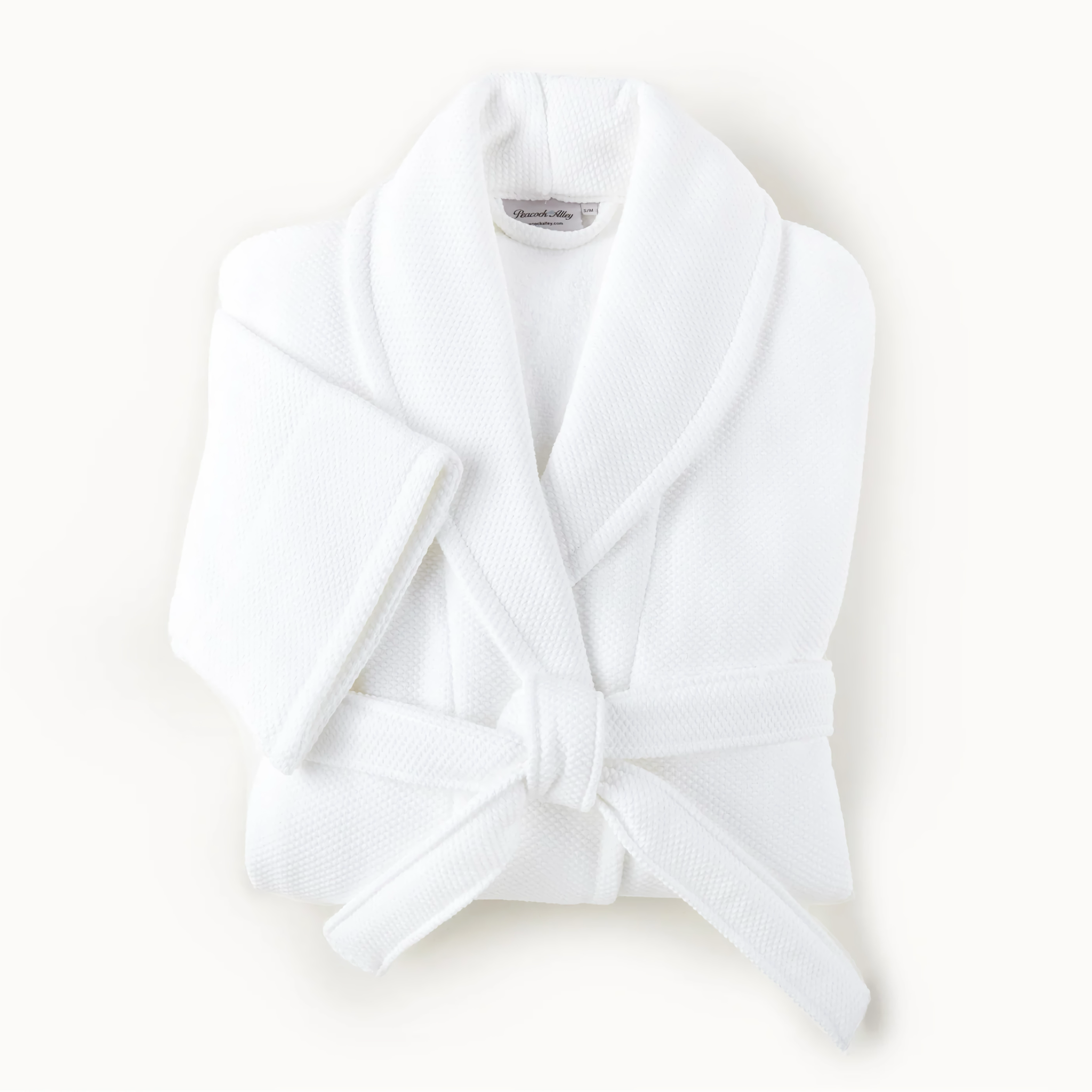 Peacock Alley Spa Bath Robe - White