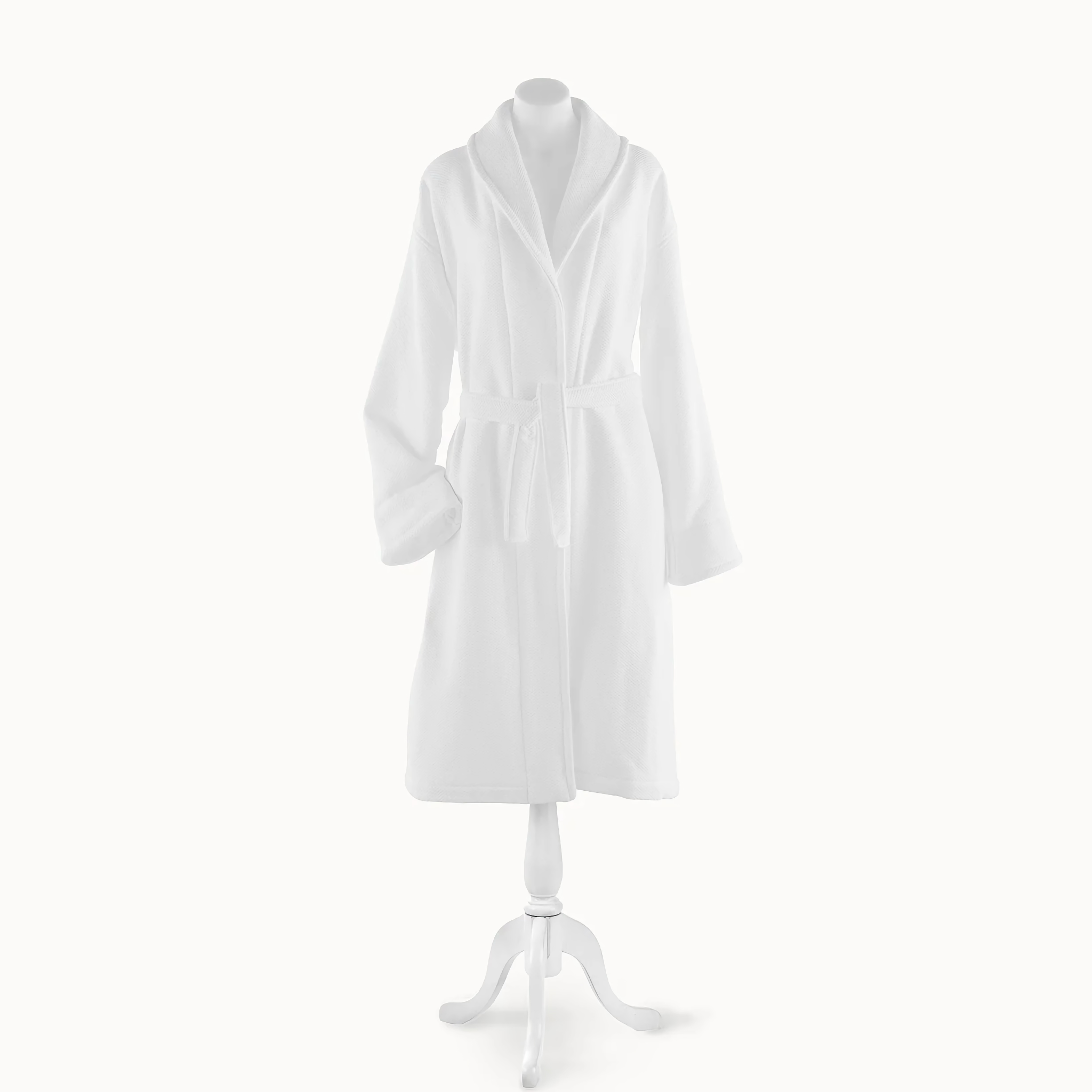 Peacock Alley Spa Bath Robe - White