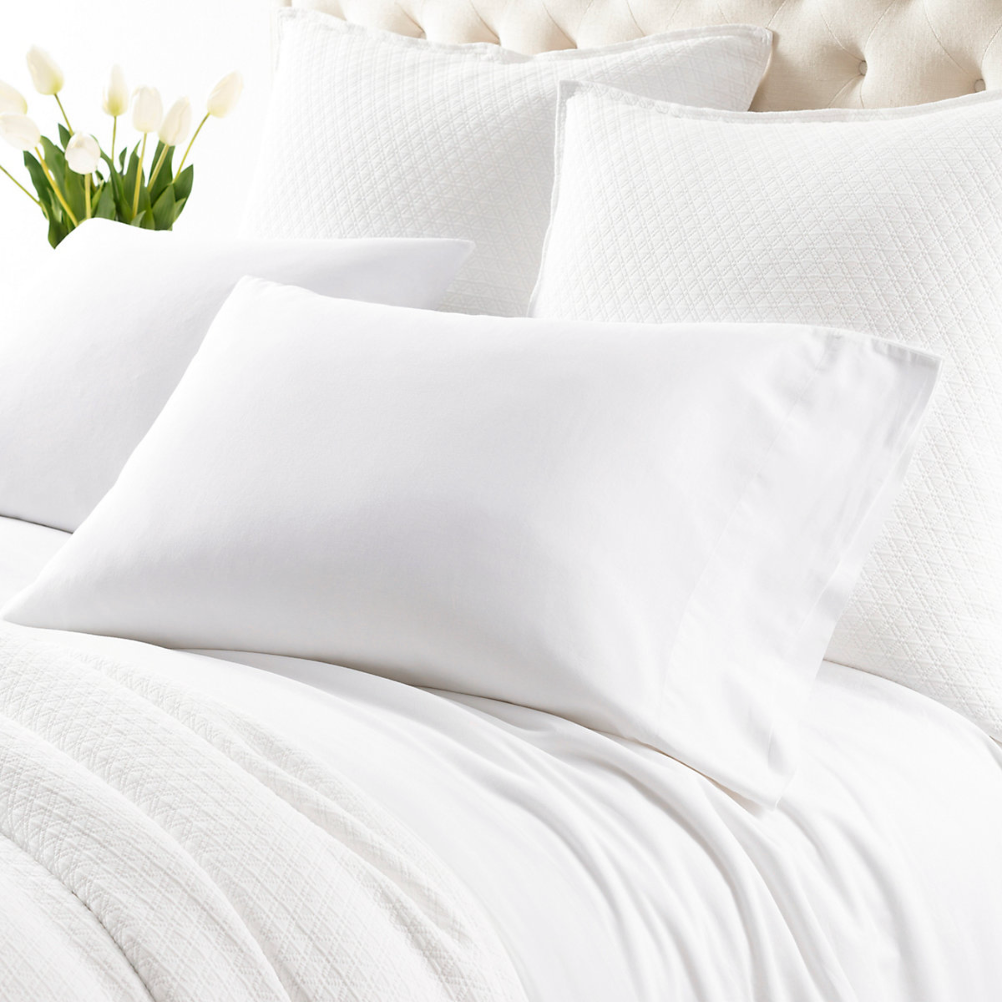 Pine Cone Hill Cozy Cotton Bedding - White