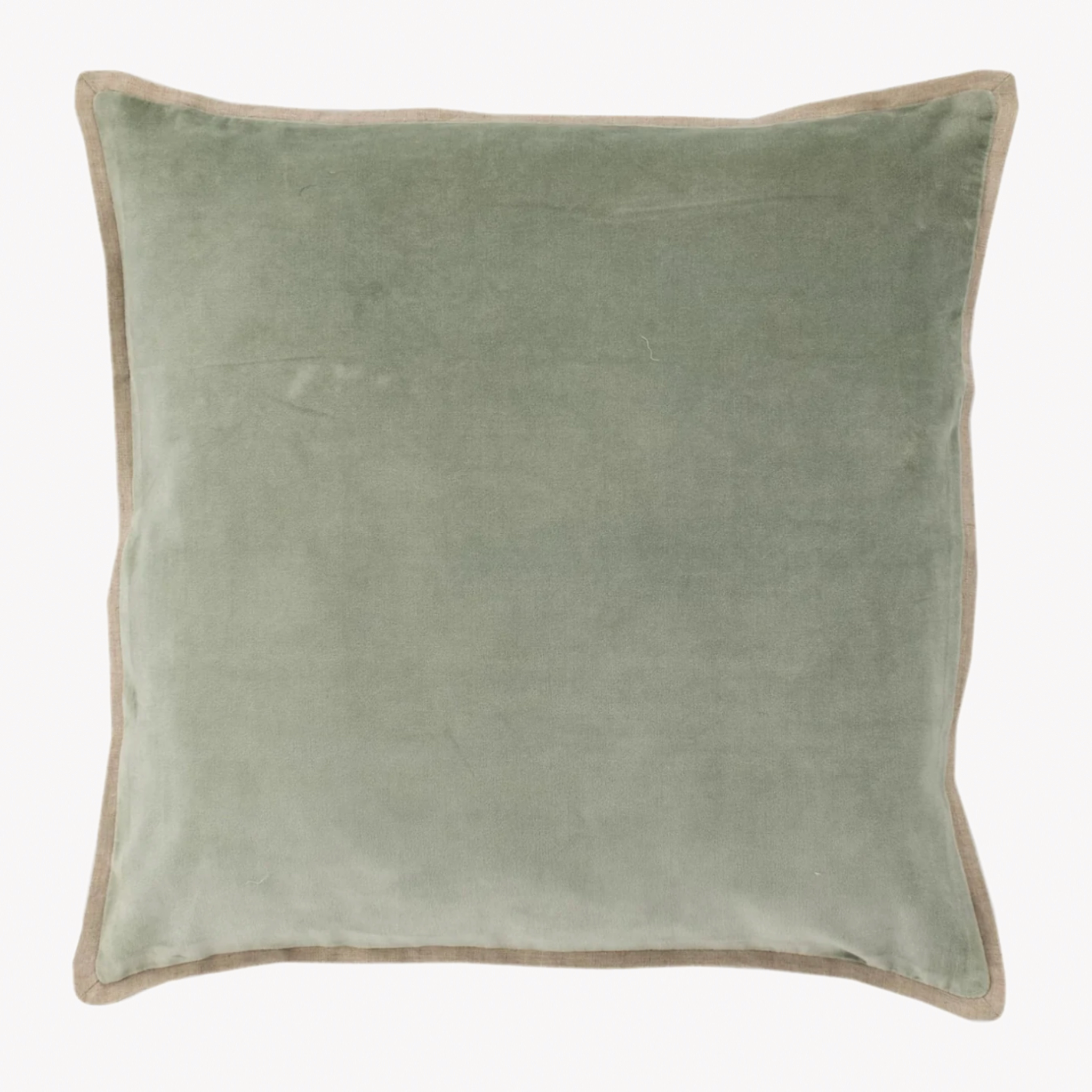 Pine Cone Hill Marie Flanagan Gehry Velvet/Linen Decorative Pillow - Desert Sage