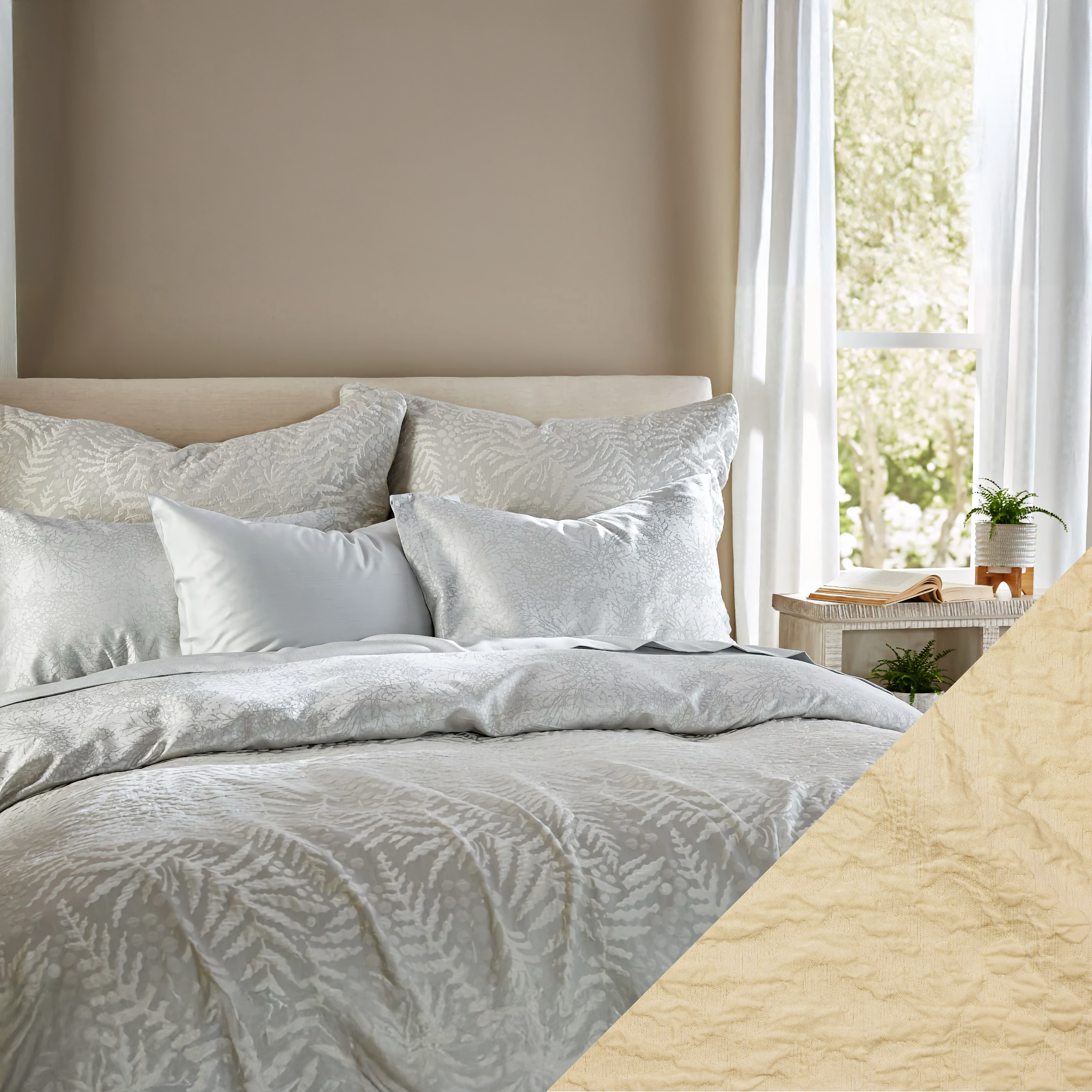 SDH Filice Bedding - Creme