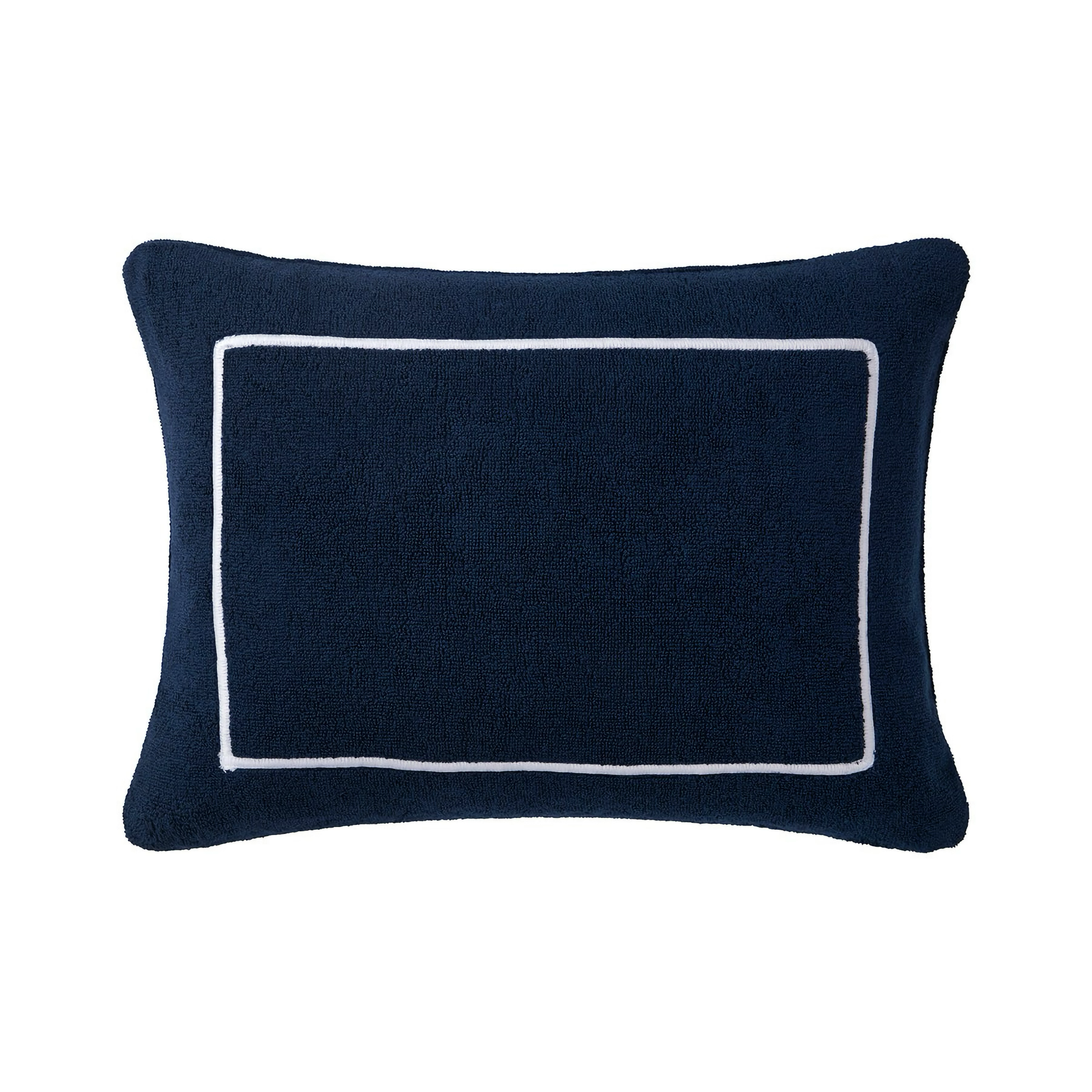 Yves Delorme Croisiere Beach Pillow - Marine