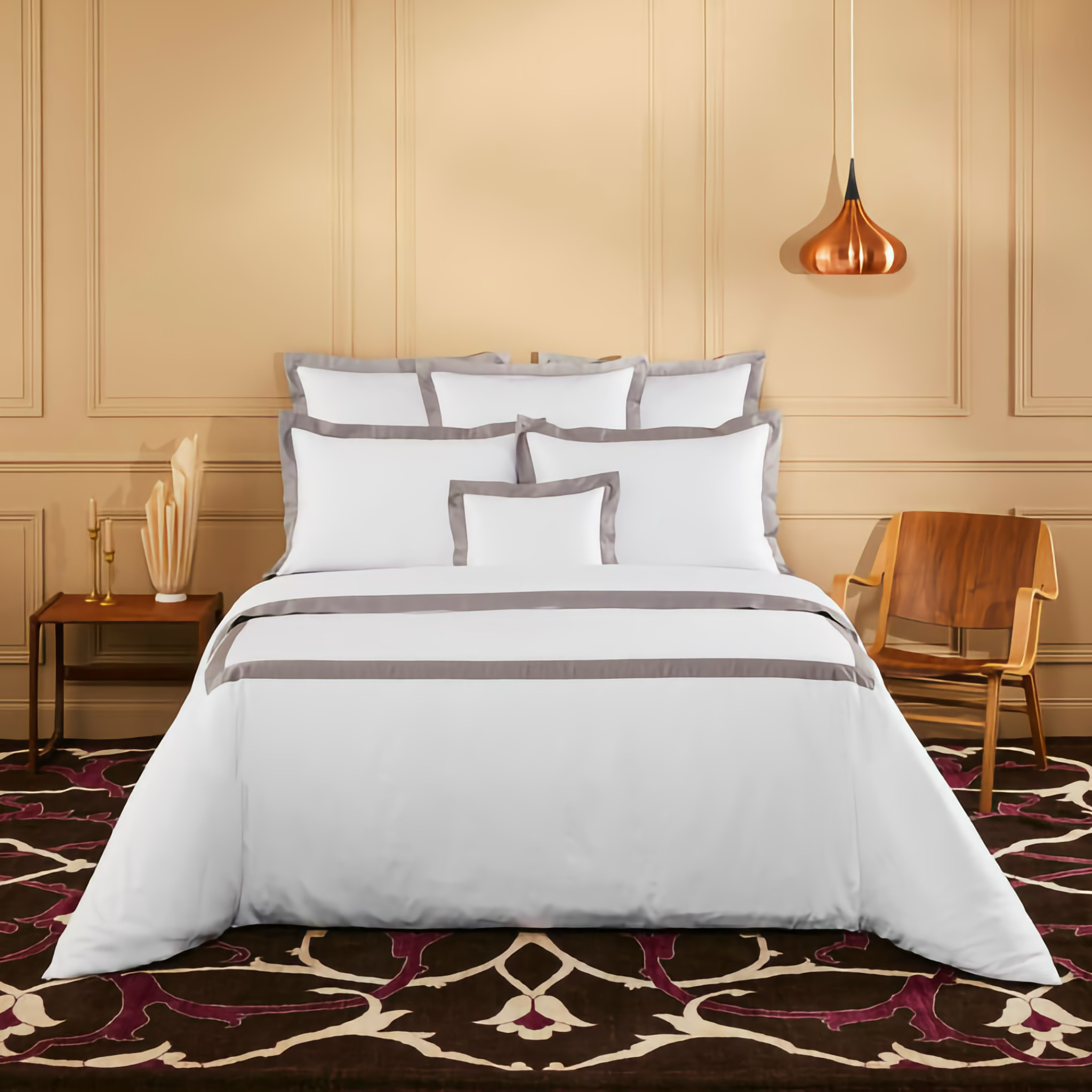 Yves Delorme Linea Bedding - Platine