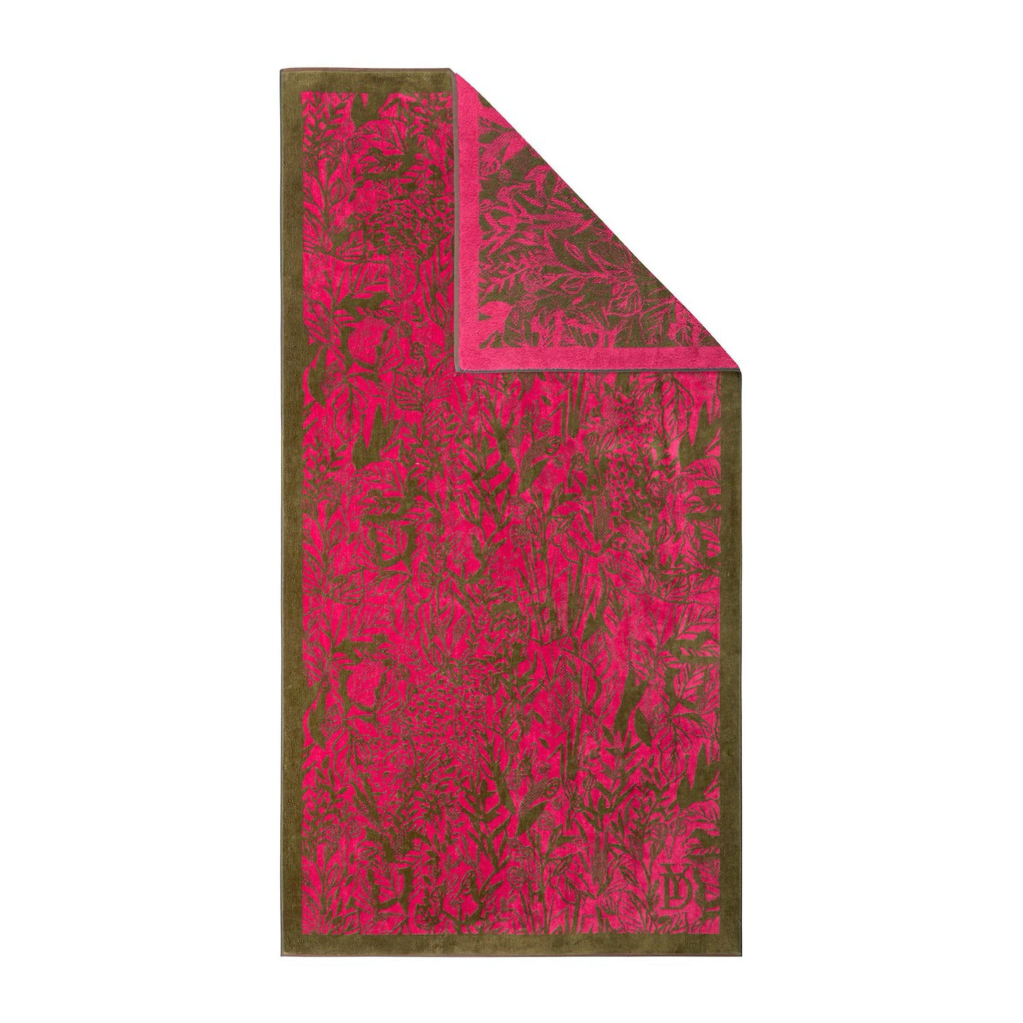 Yves Delorme Sao Beach Towels - Fuchsia