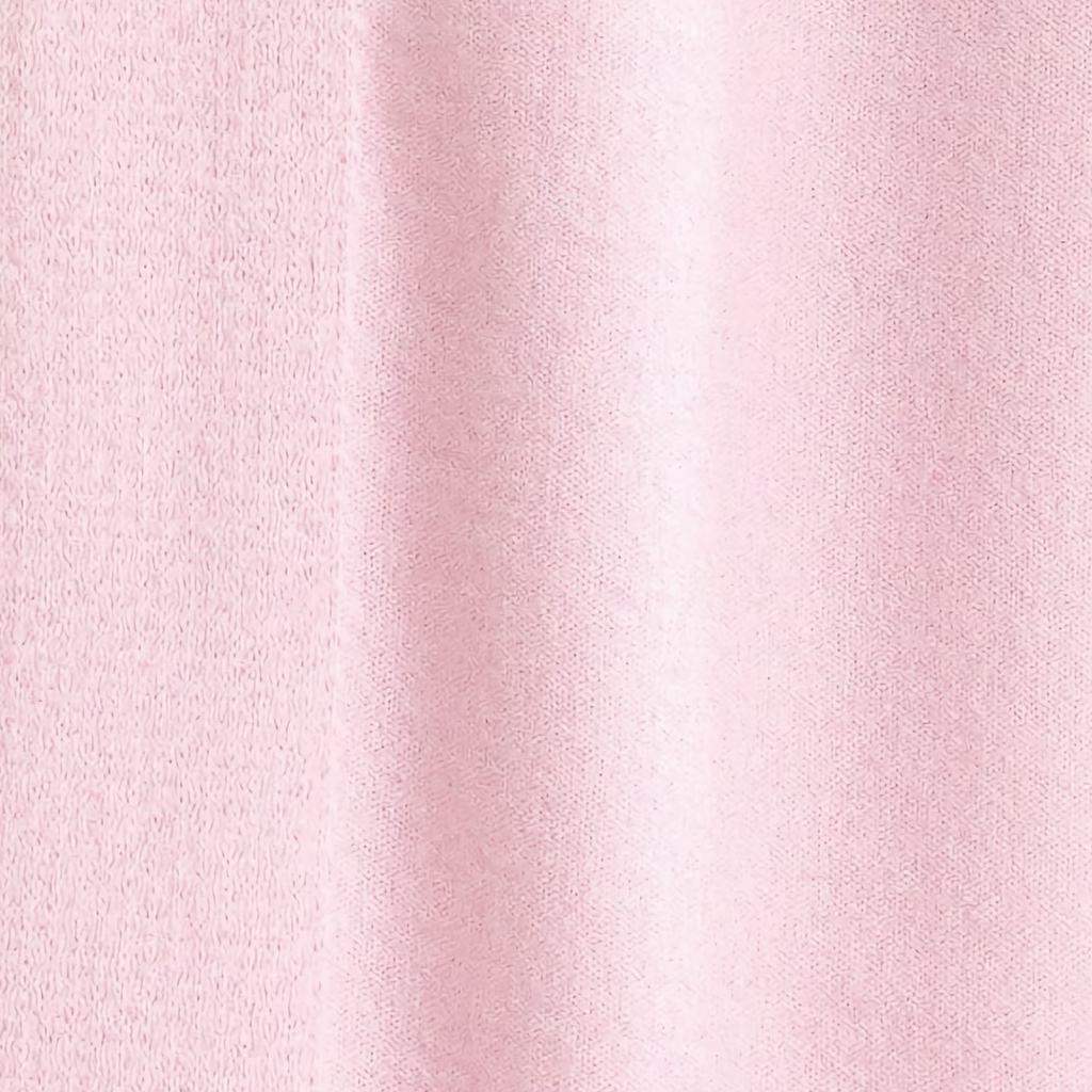 Alashan Hayden Honeycomb Edge Knit Baby Blanket - Beach Pink