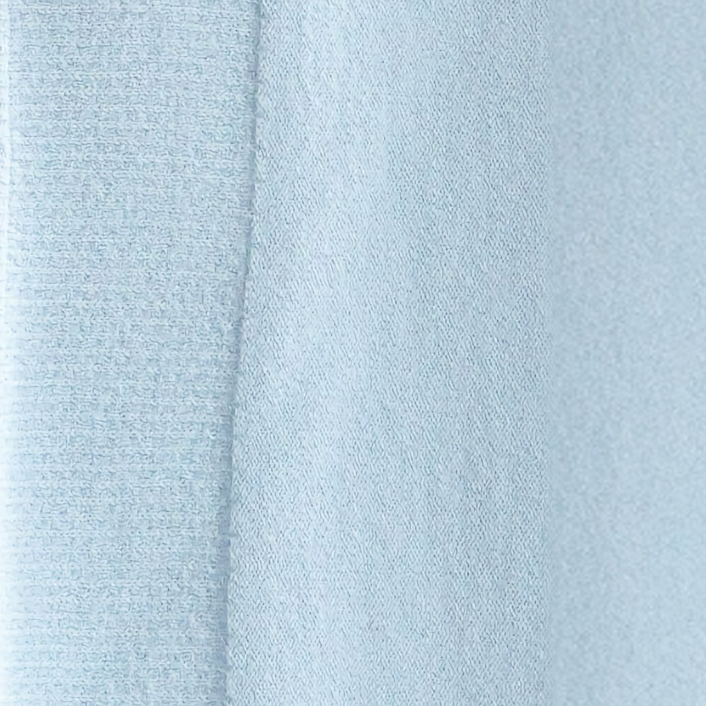 Alashan Hayden Honeycomb Edge Knit Baby Blanket - Skyline