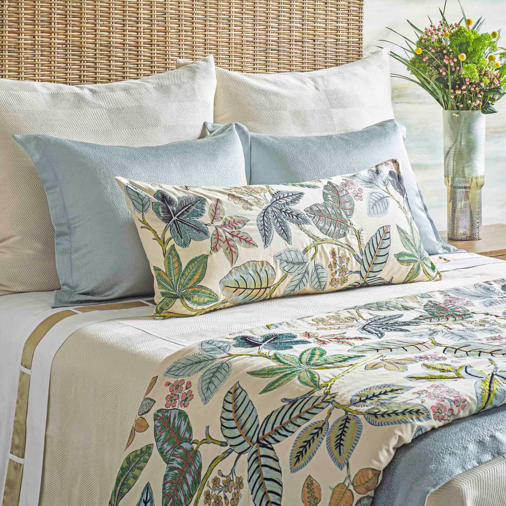 Ann Gish Lanai Throw and Decorative Pillow - Multi