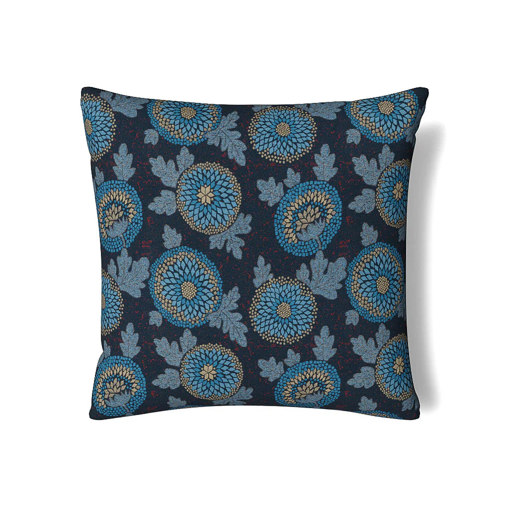 The Met x Ann Gish Blossom Bedding - Blue