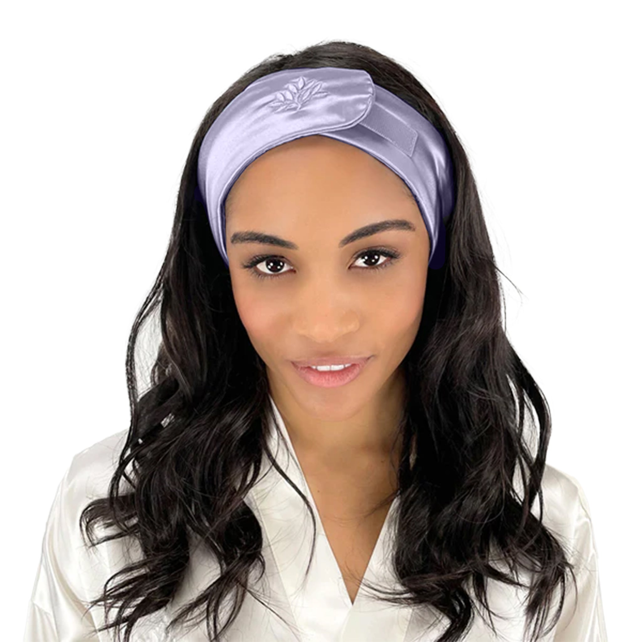 Mulberry Park Silks Silk Glam Band - Lilac