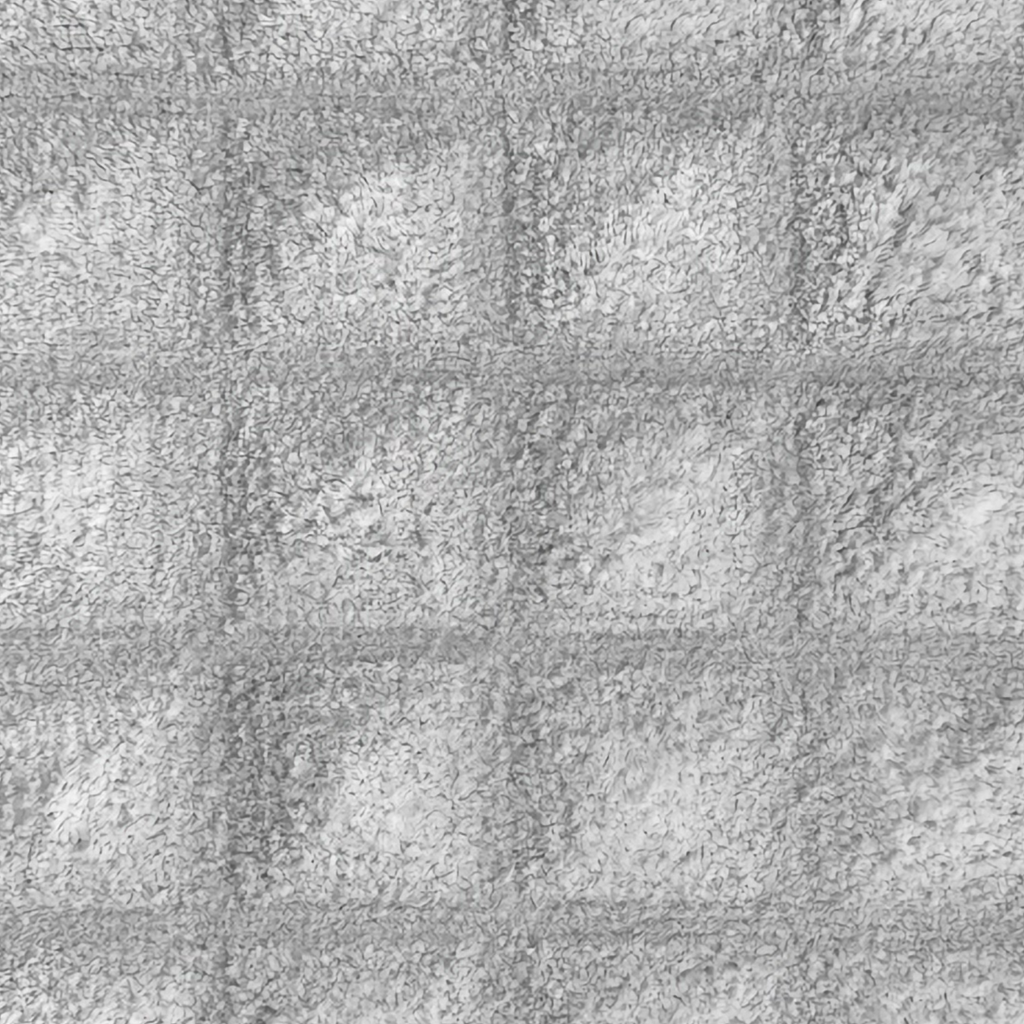 Graccioza Diamonds Bath Rug - Cloud