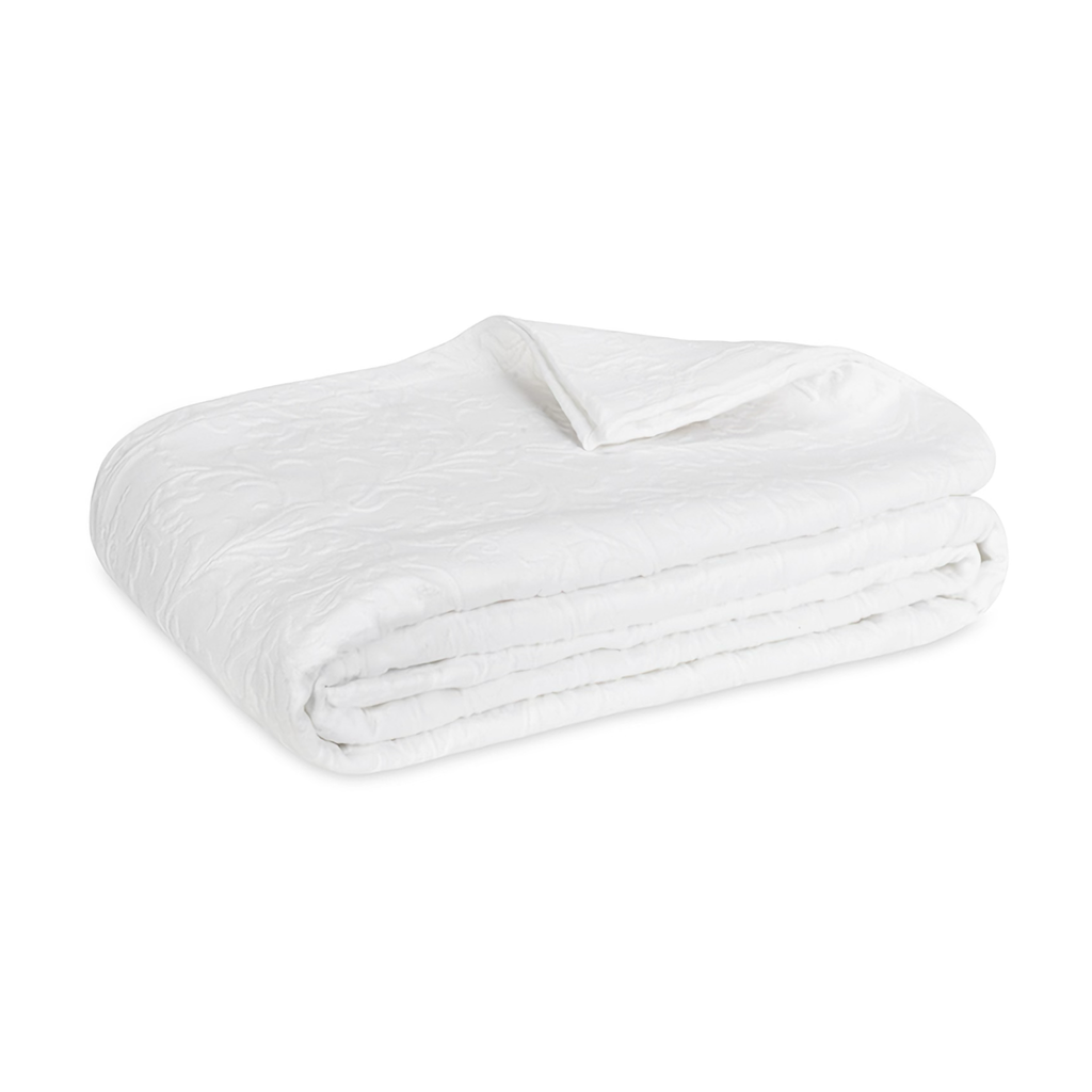 Lands Downunder Majestic Coverlet and Shams - White