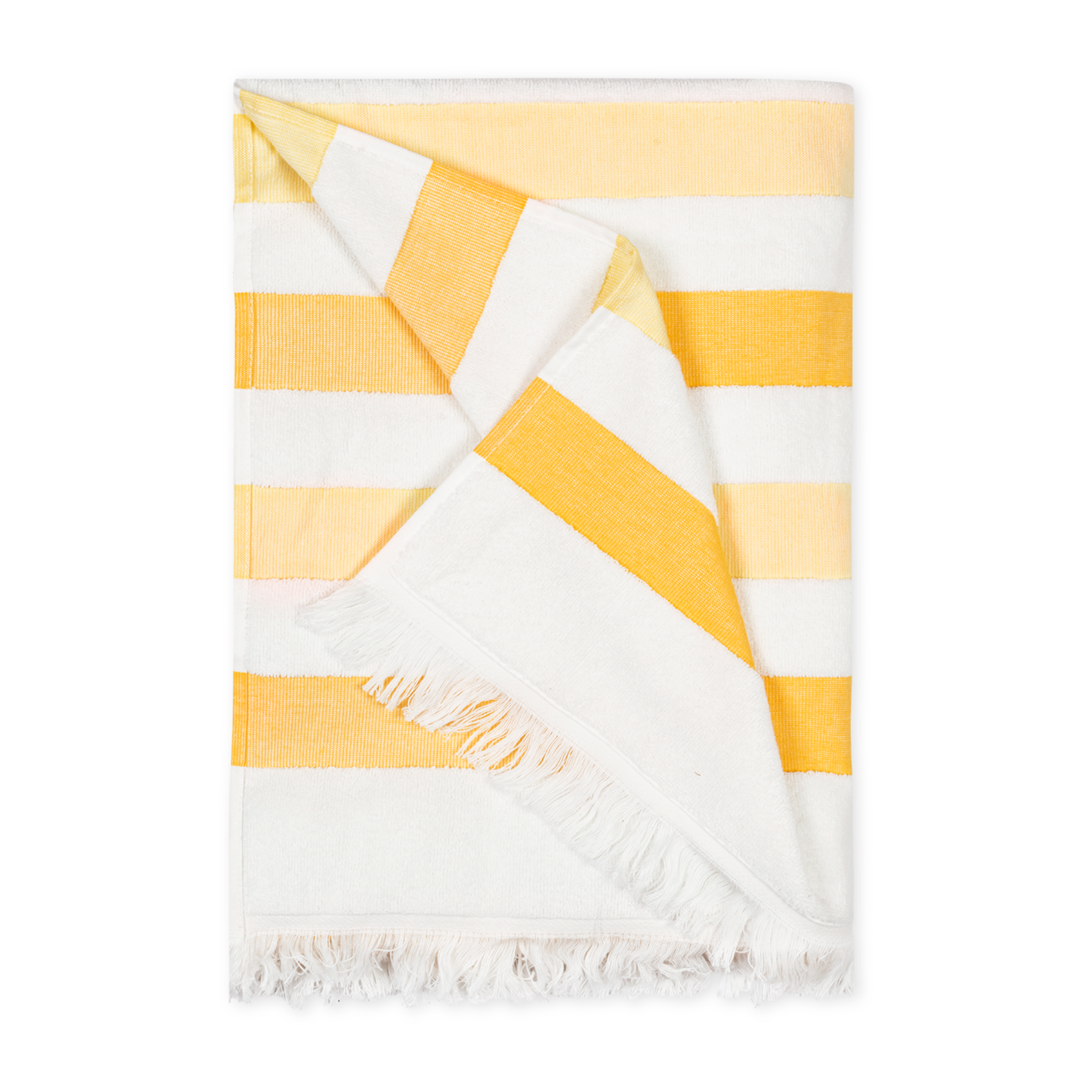 Matouk Amado Pool and Beach Towels - Canary Stripe
