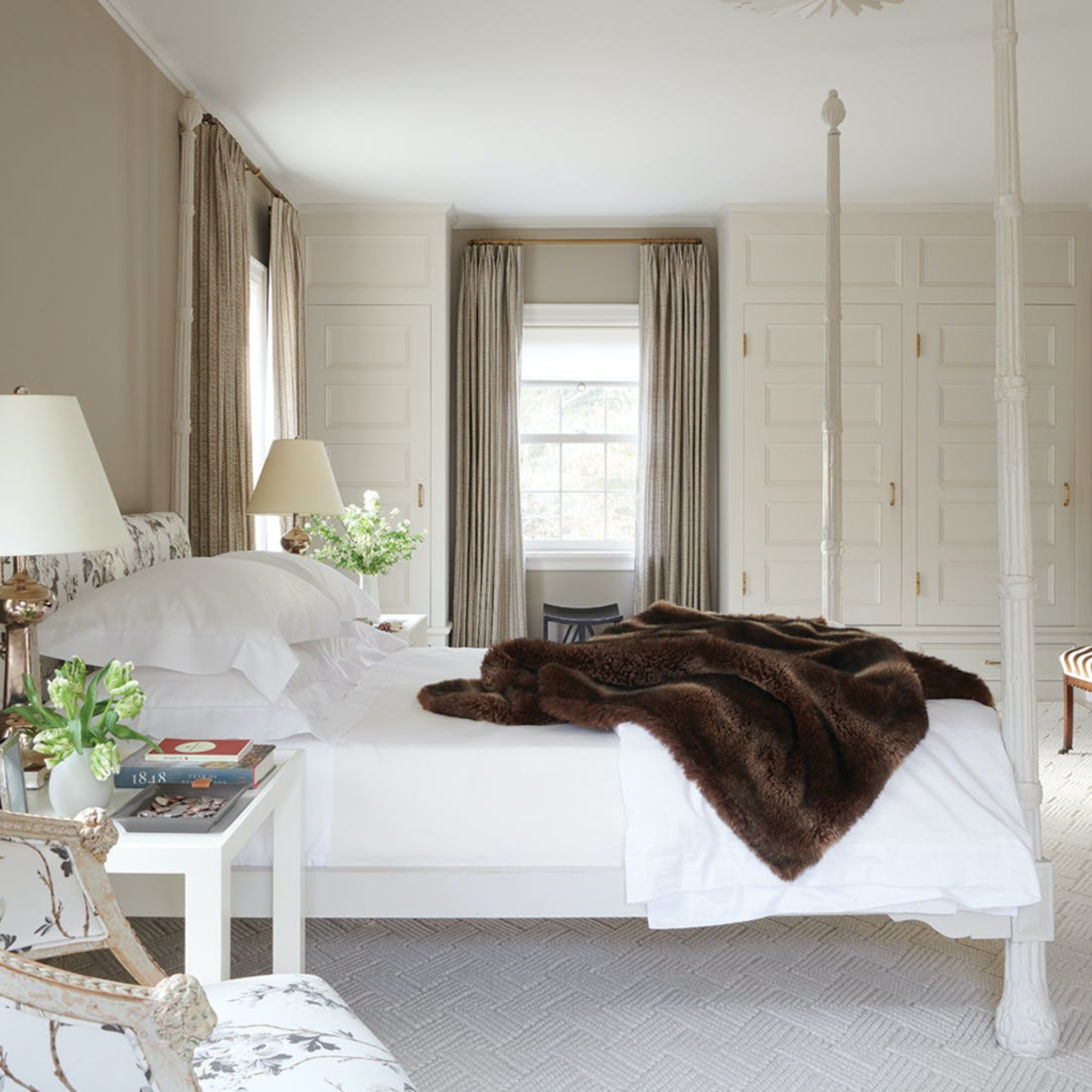 Matouk Luca Hemstitch Twin XL Sheet Sets - White