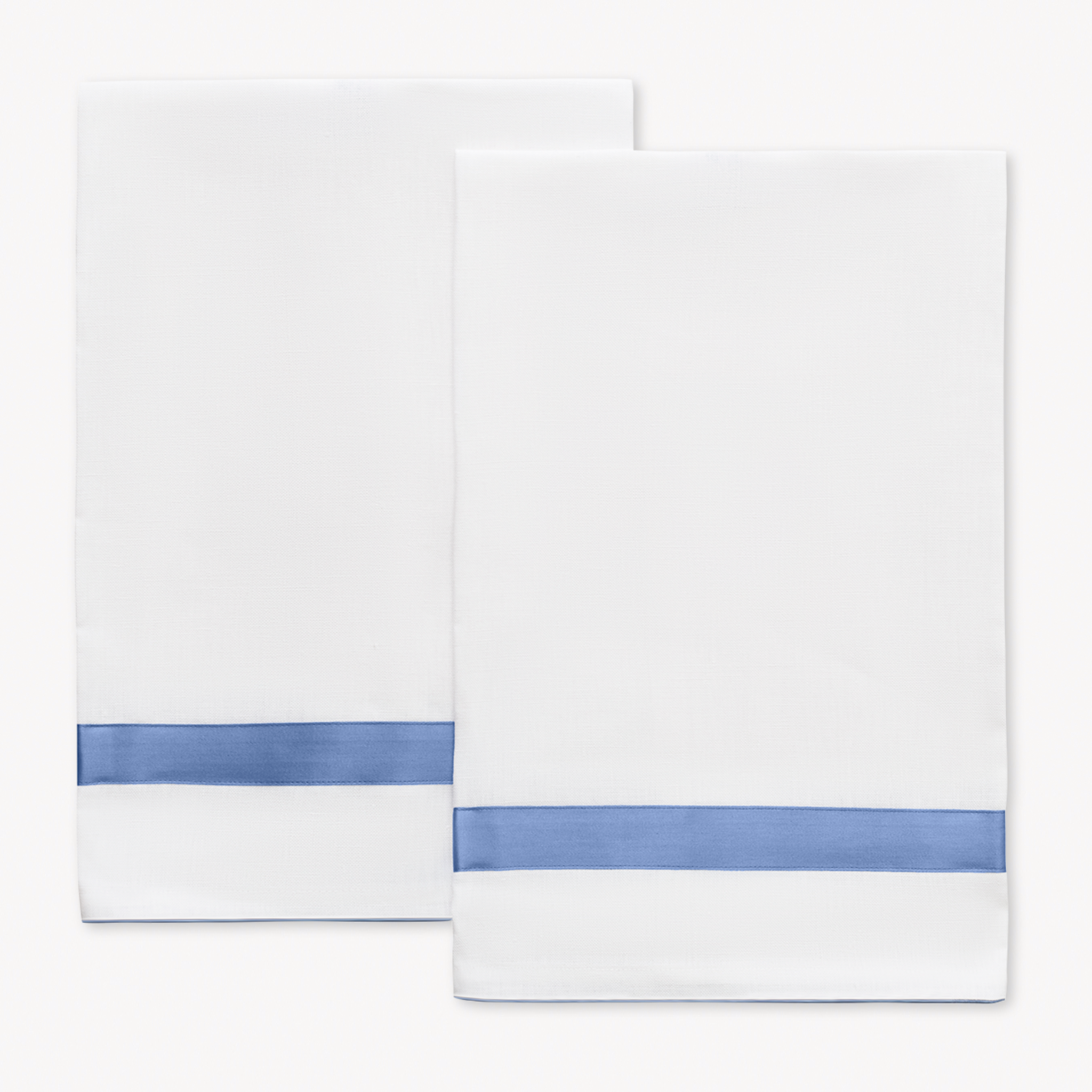 Matouk Lowell Guest Towels - Azure