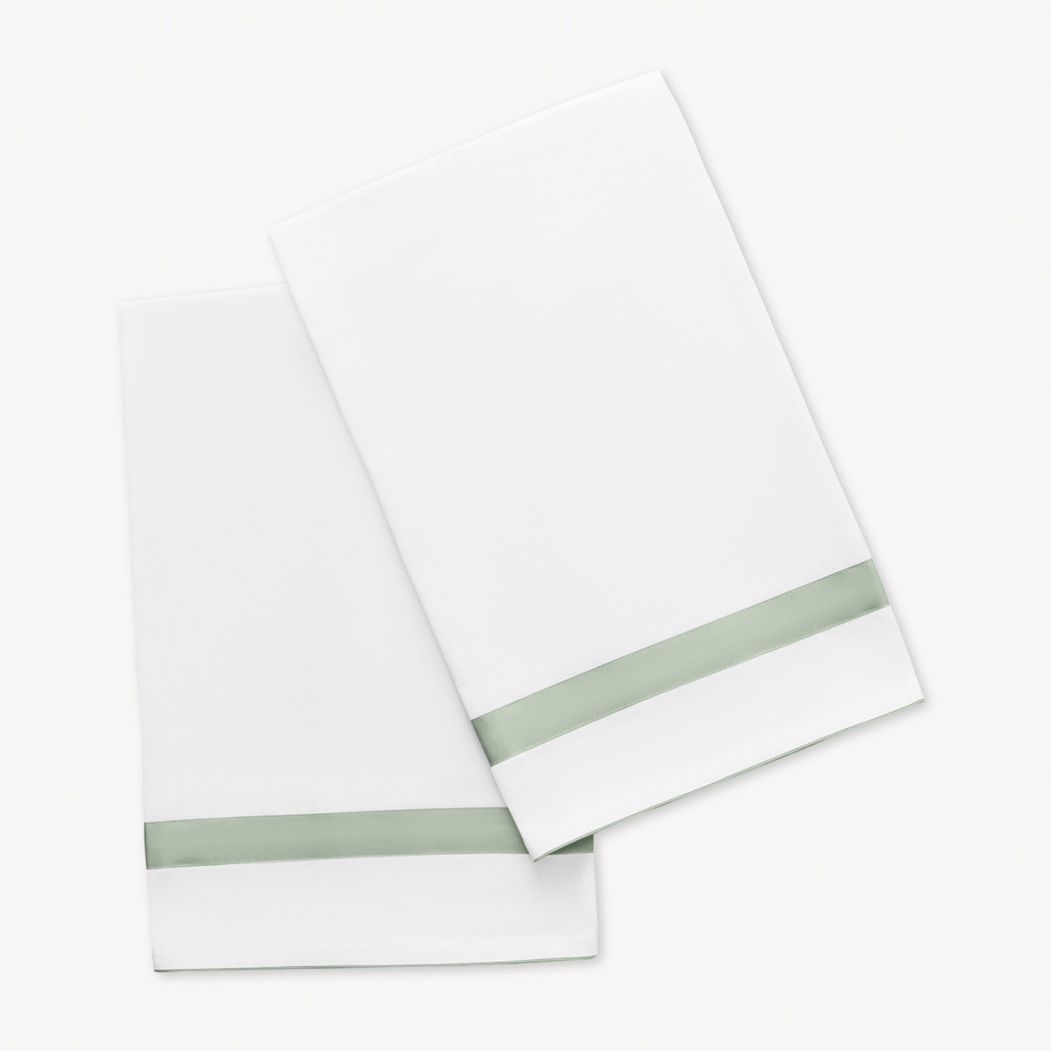 Matouk Lowell Guest Towels - Celadon