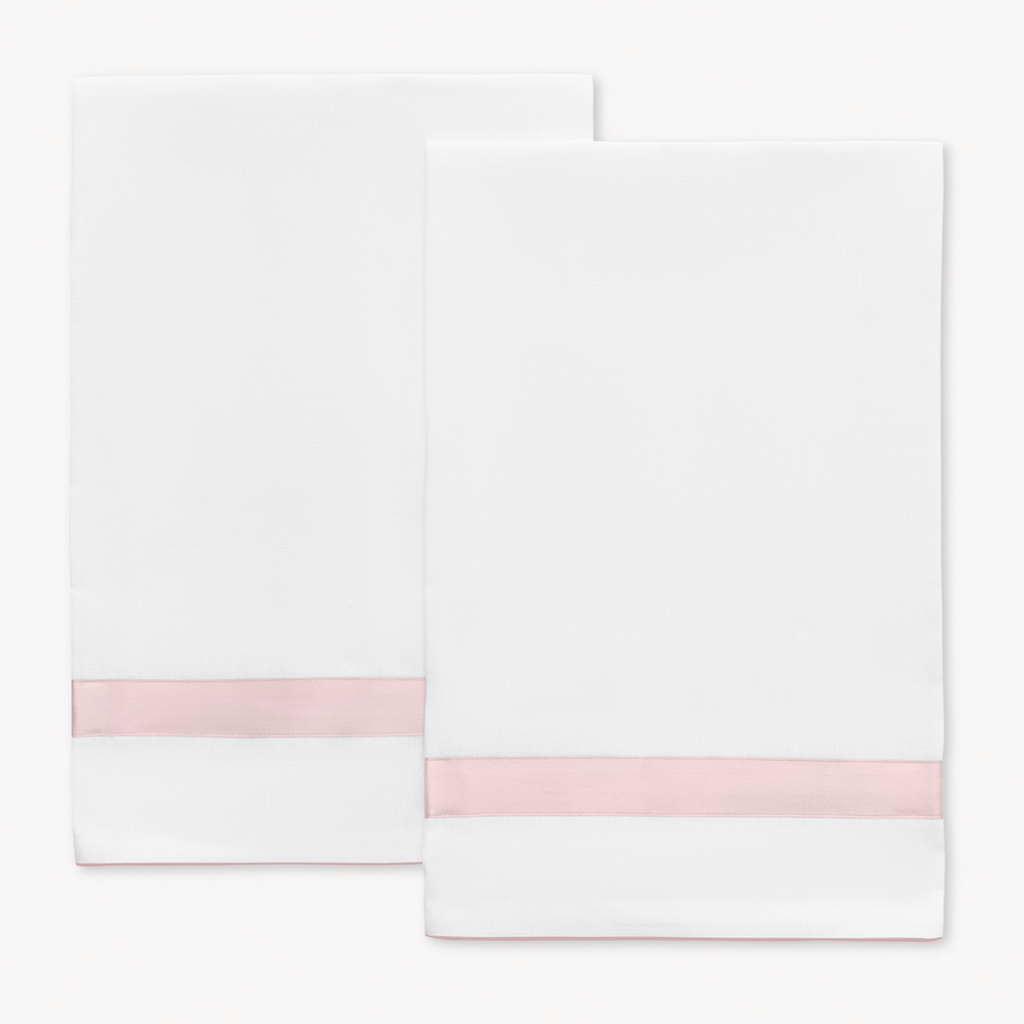Matouk Lowell Guest Towels - Pink