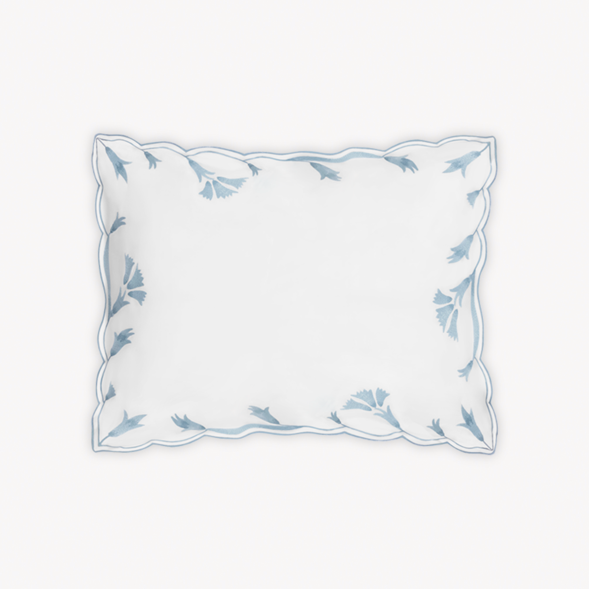 Matouk Marcella Bedding Collection - Hazy Blue