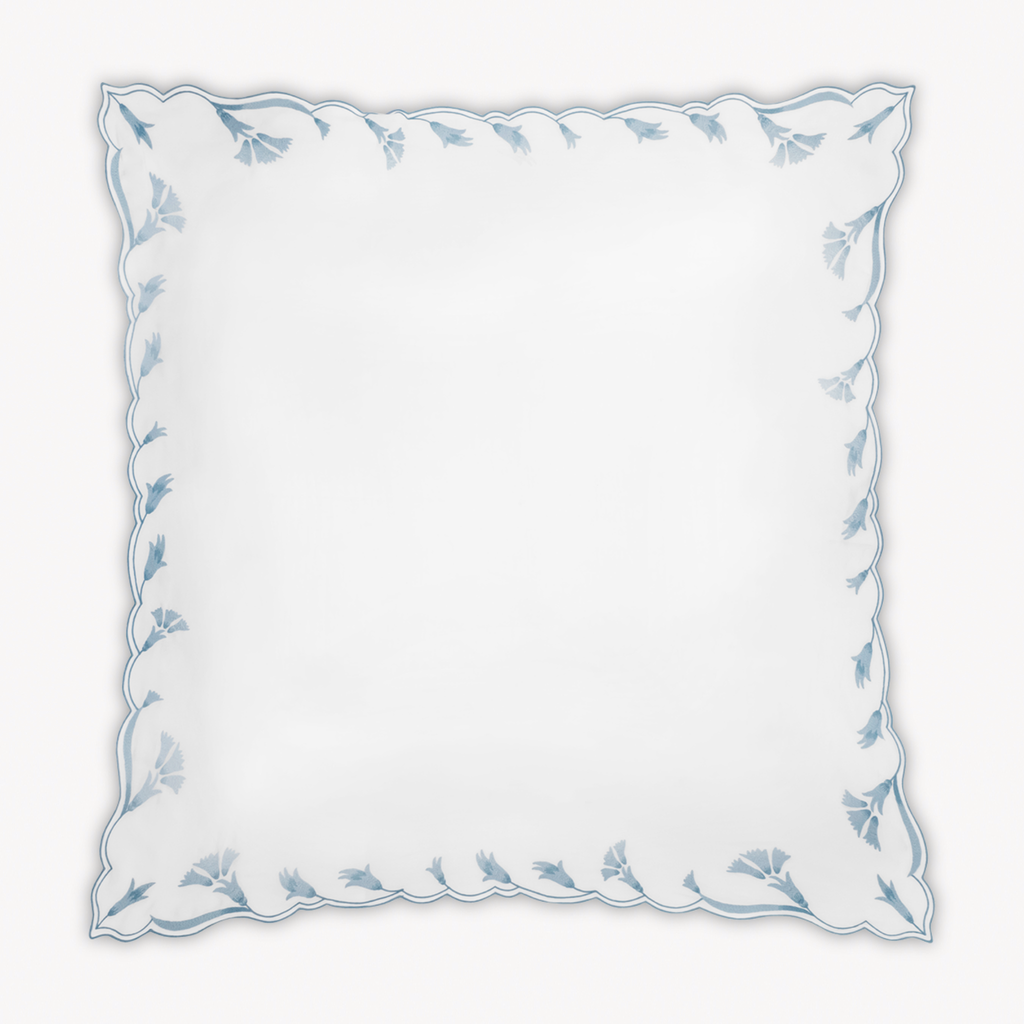 Matouk Marcella Bedding Collection - Hazy Blue