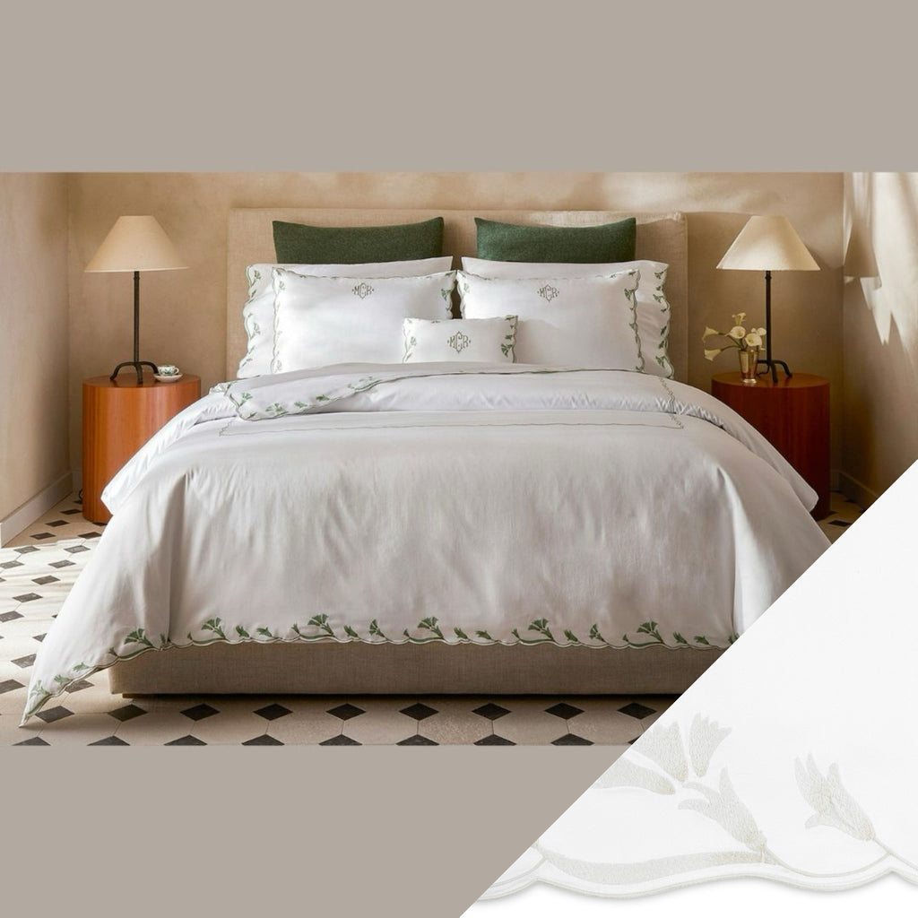 Matouk Marcella Bedding Collection - Bone