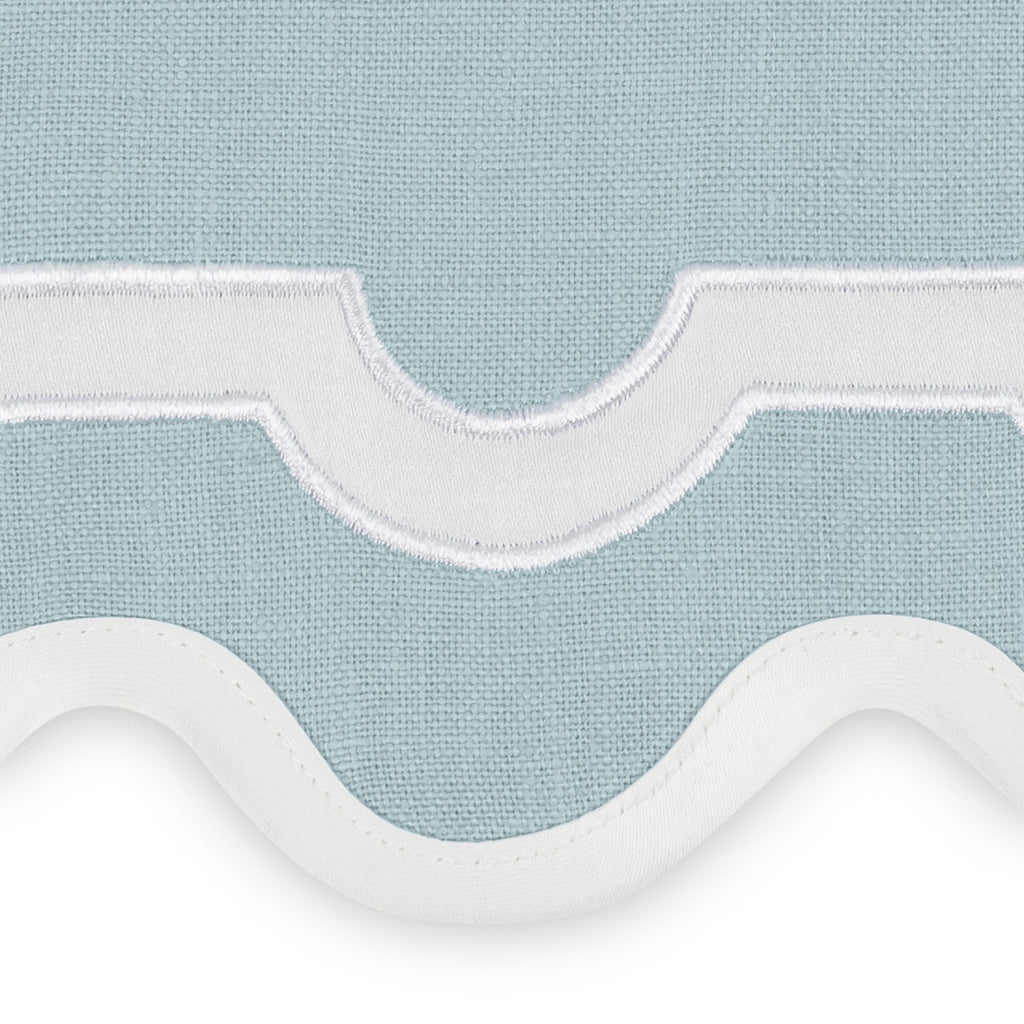 Matouk Mirasol Guest Towels - Sky/Bone