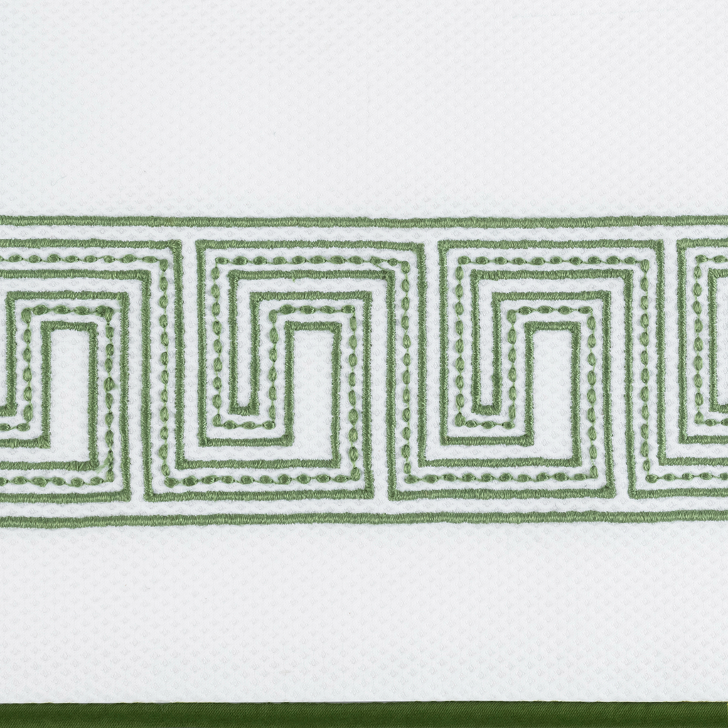 Matouk Schumacher Ophelia Pique Bedding - Clover