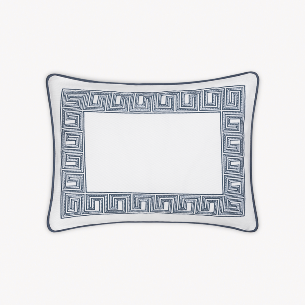 Matouk Schumacher Ophelia Pique Bedding - Indigo