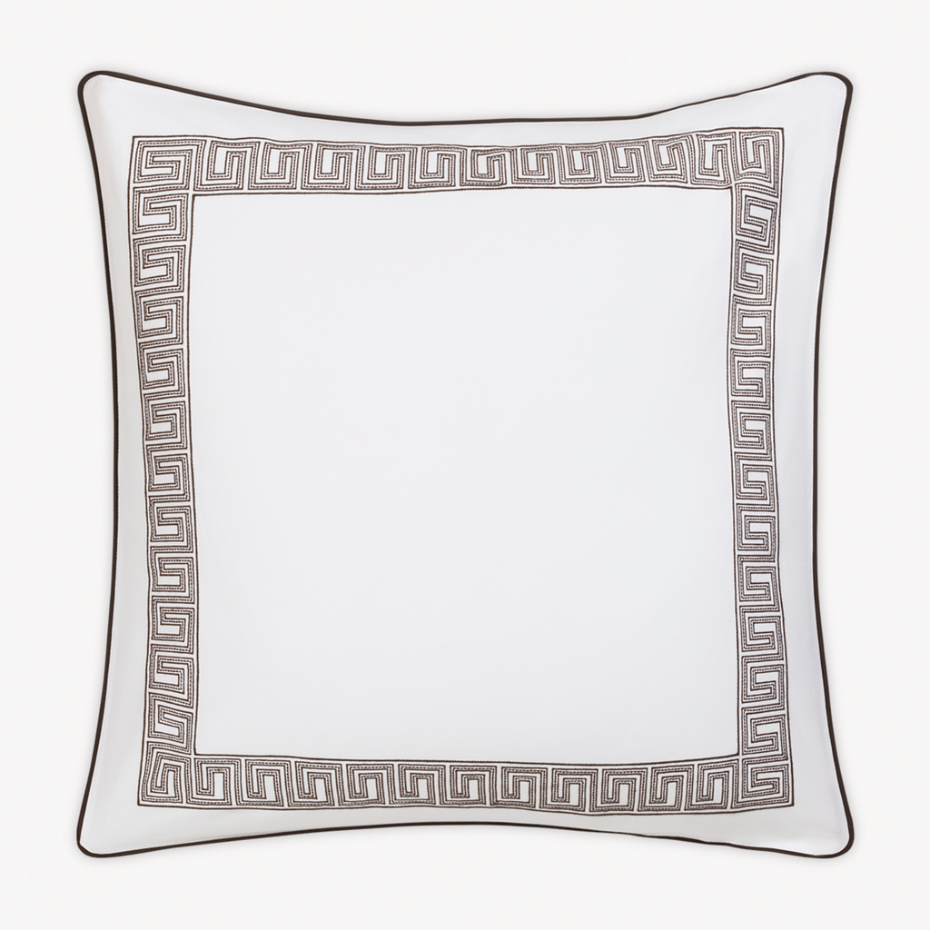 Matouk Schumacher Ophelia Pique Bedding - Mocha