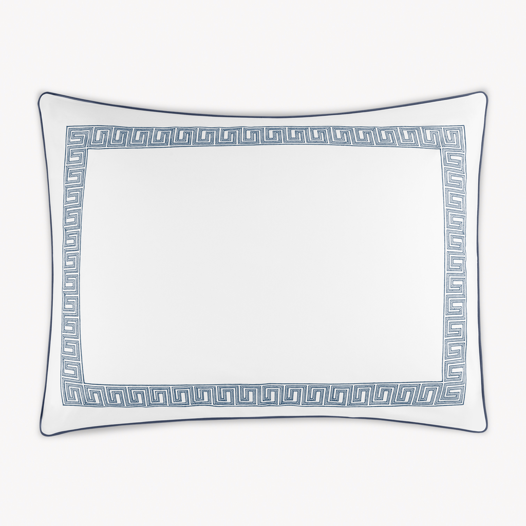 Matouk Schumacher Ophelia Pique Bedding - Indigo