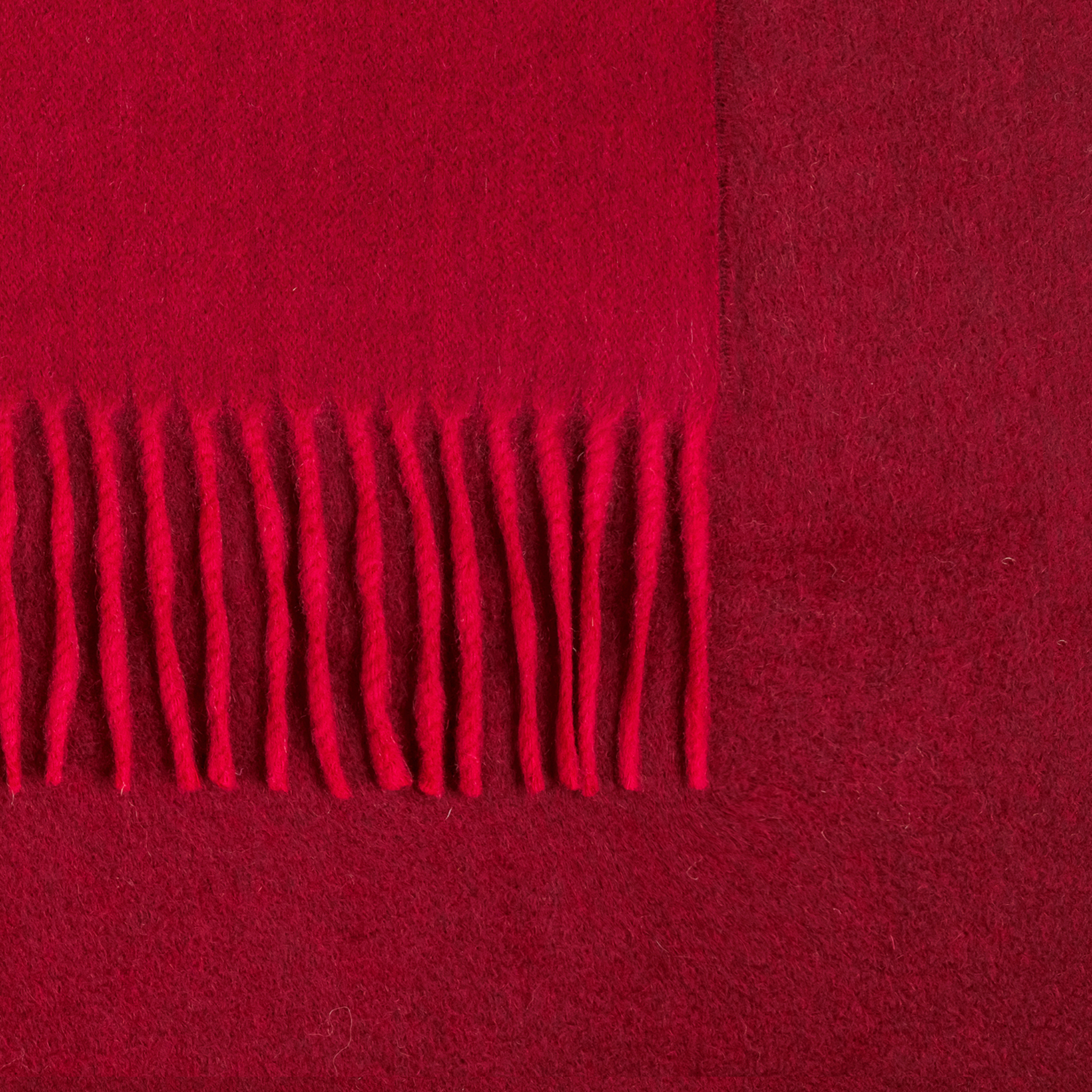 Matouk Paley Throw - Crimson/Scarlet