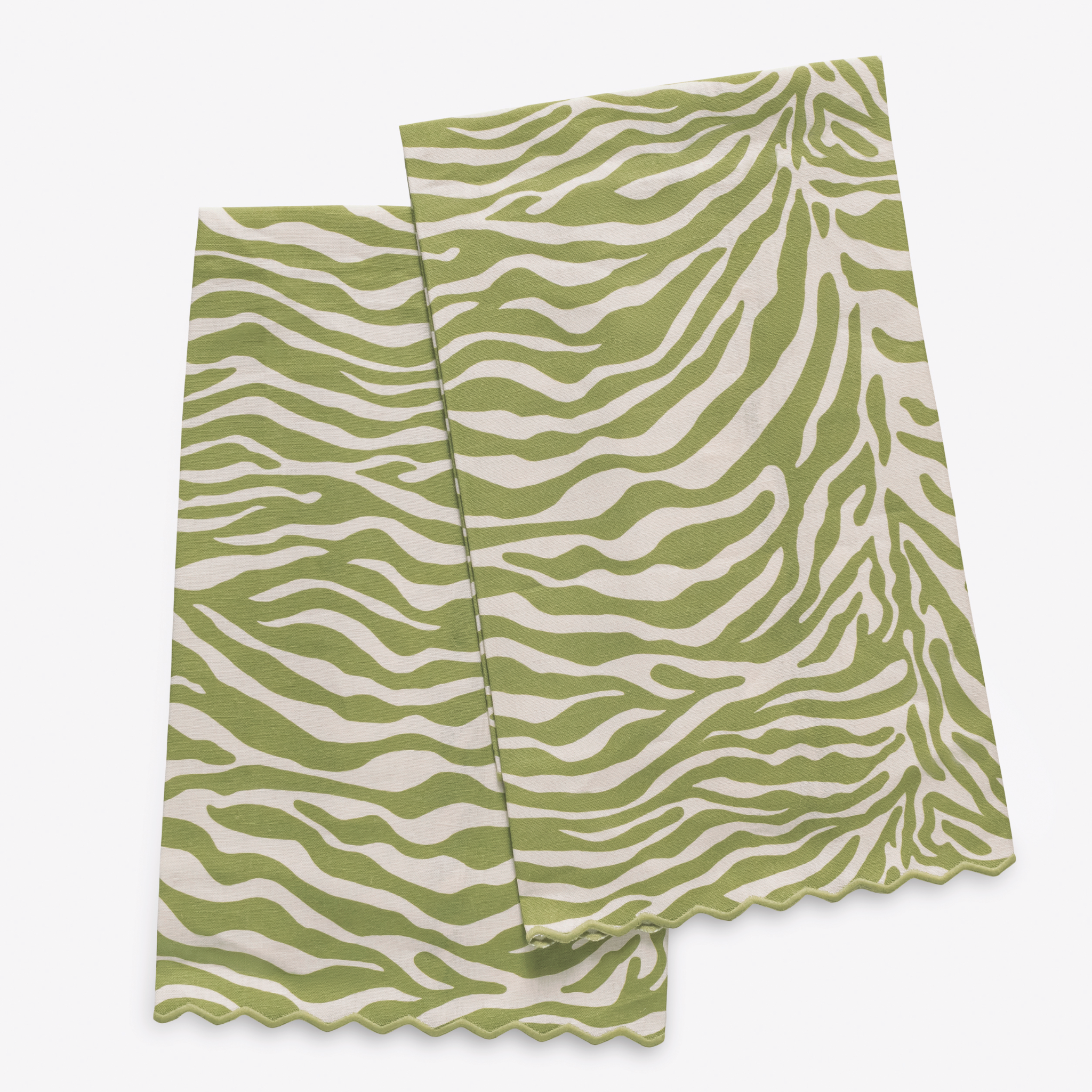 Matouk Regine Guest Towels - Grass