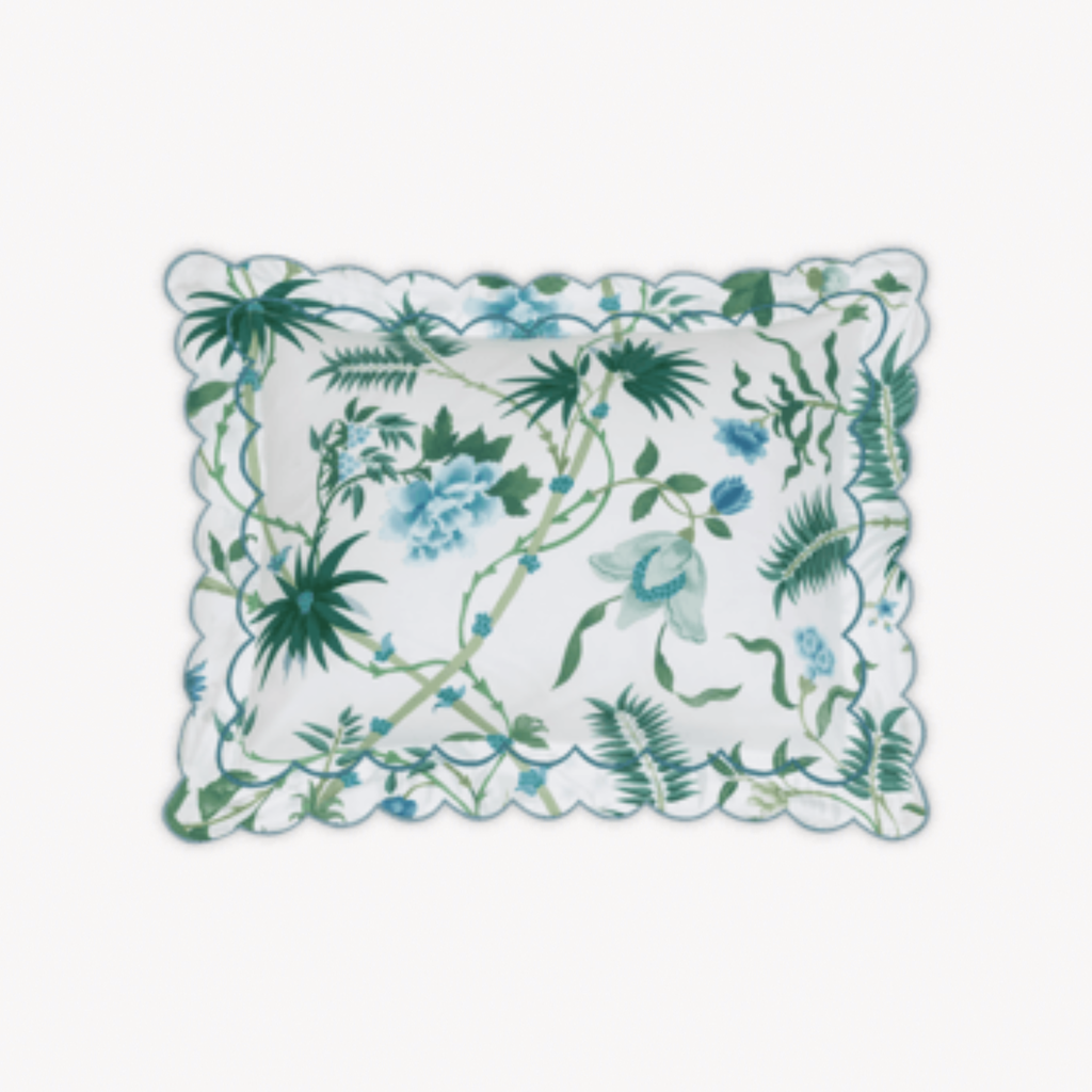 Matouk Schumacher Palmyra Bedding - Emerald