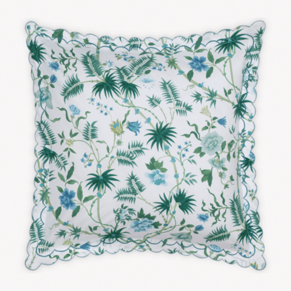 Matouk Schumacher Palmyra Bedding - Emerald