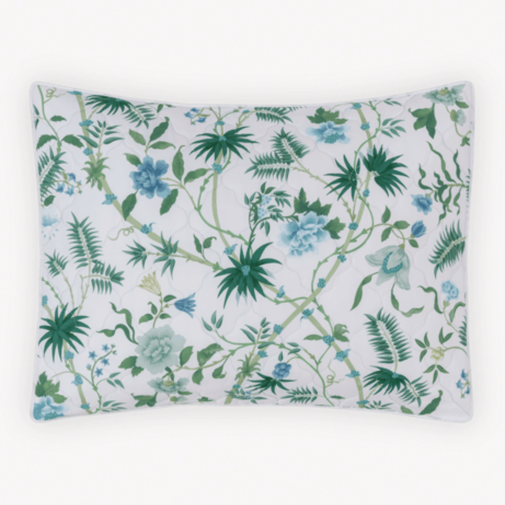 Matouk Schumacher Palmyra Bedding - Emerald