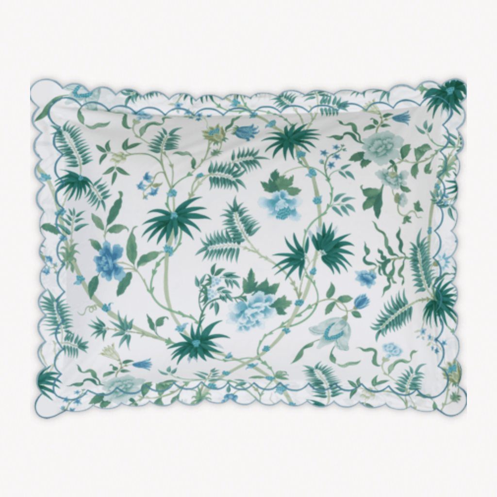 Matouk Schumacher Palmyra Bedding - Emerald