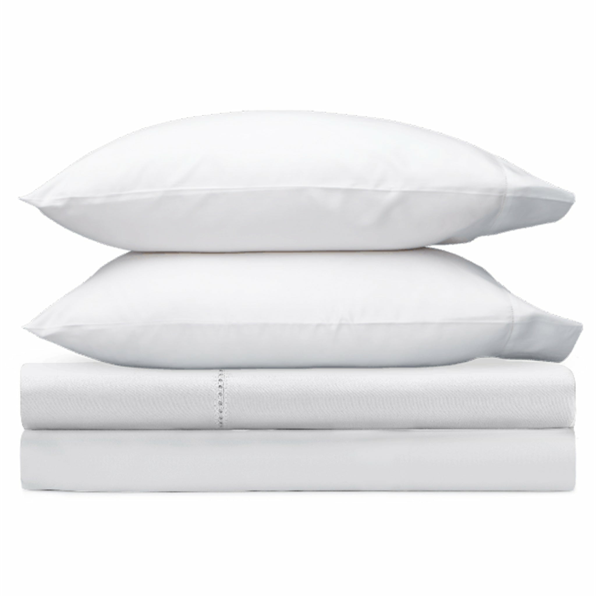 Matouk Sierra Hemstitch Twin XL Sheet Sets - White