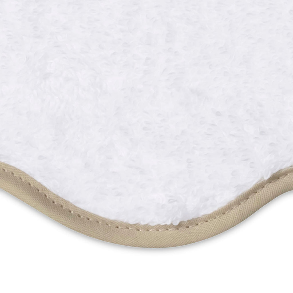 Matouk Cairo Scallop Bath Towels and Mats - Sand